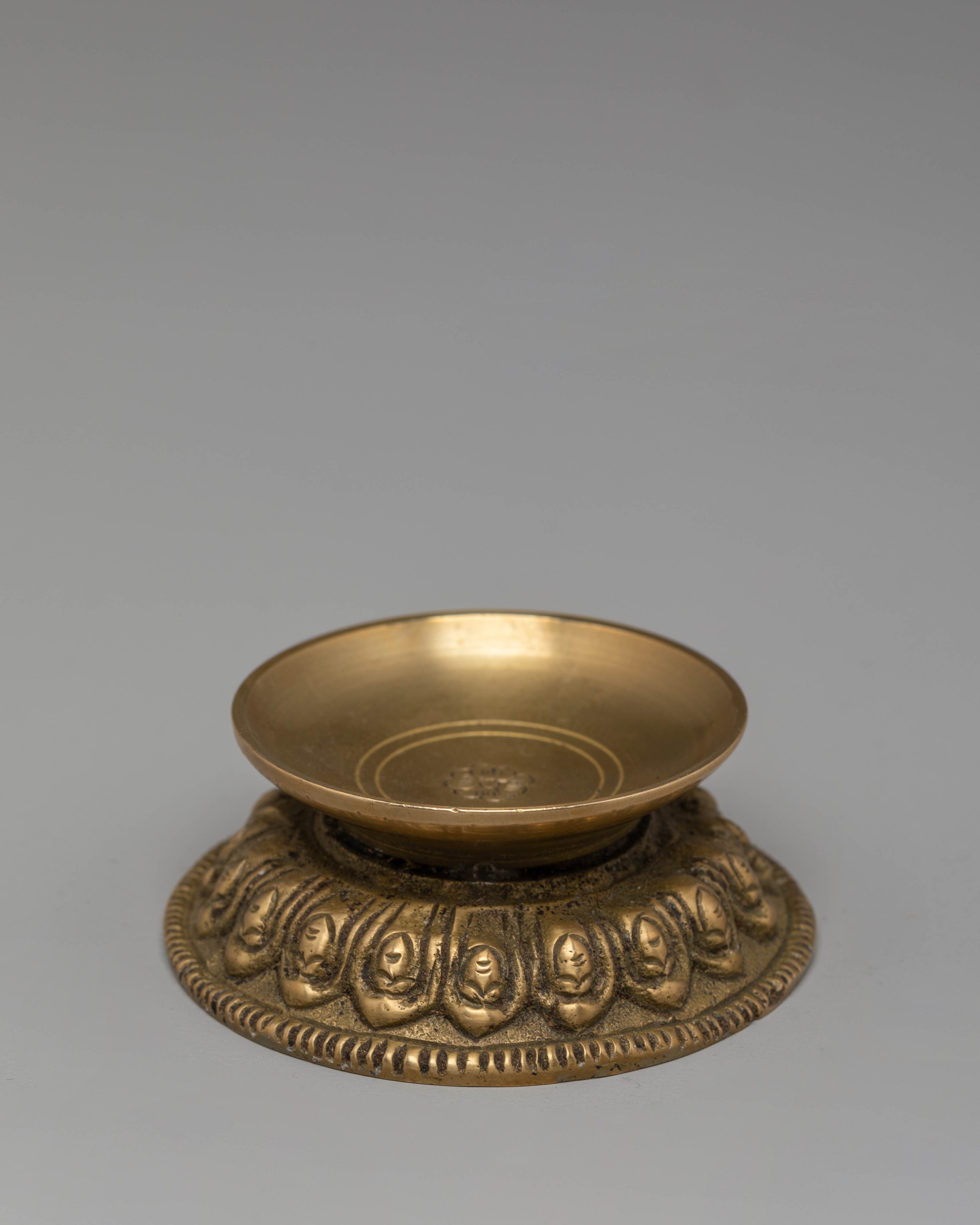 Handcrafted Oil Lamp for Rituals