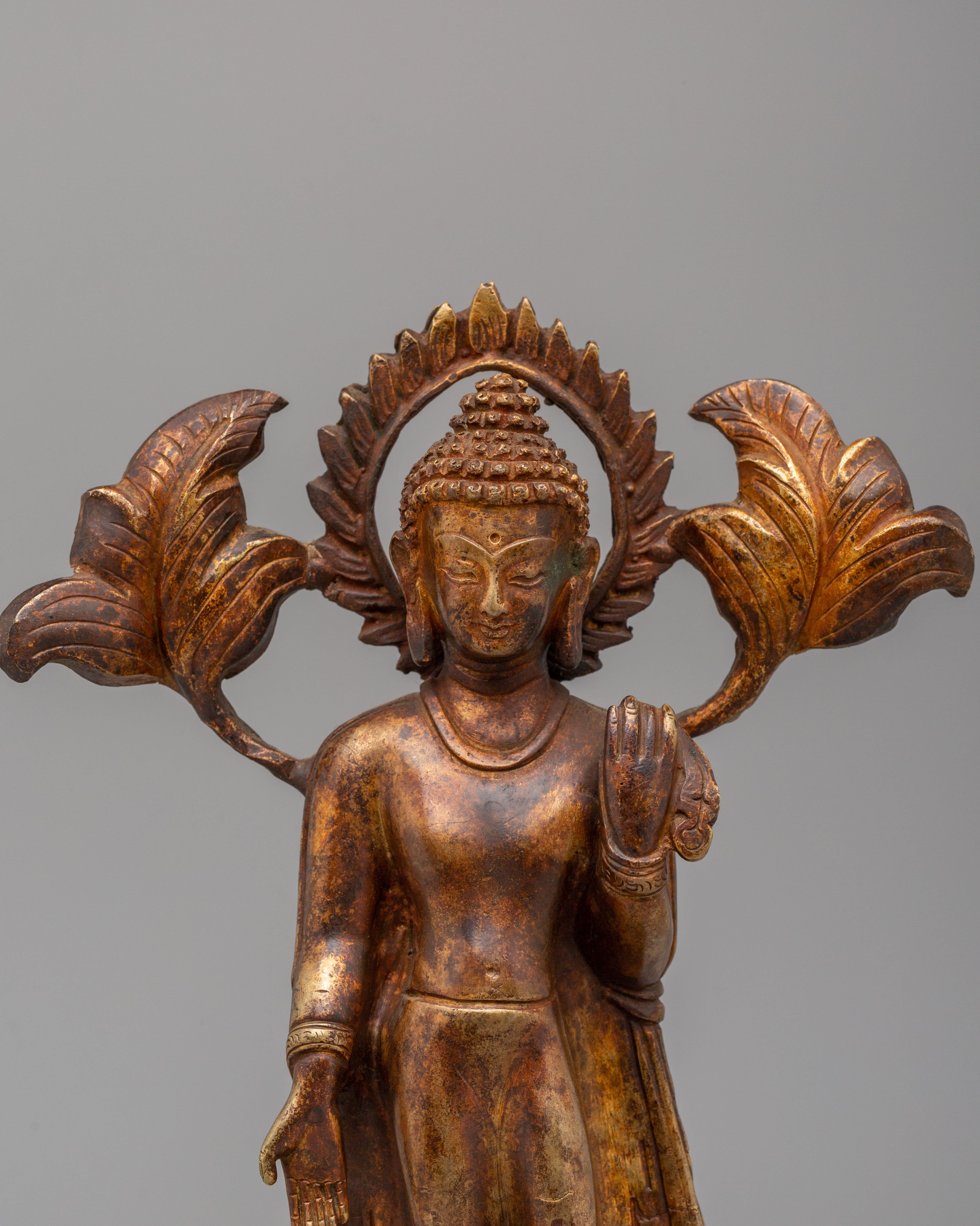 Tibetan Altar Dipankara Buddha Statue | Handcrafted Art