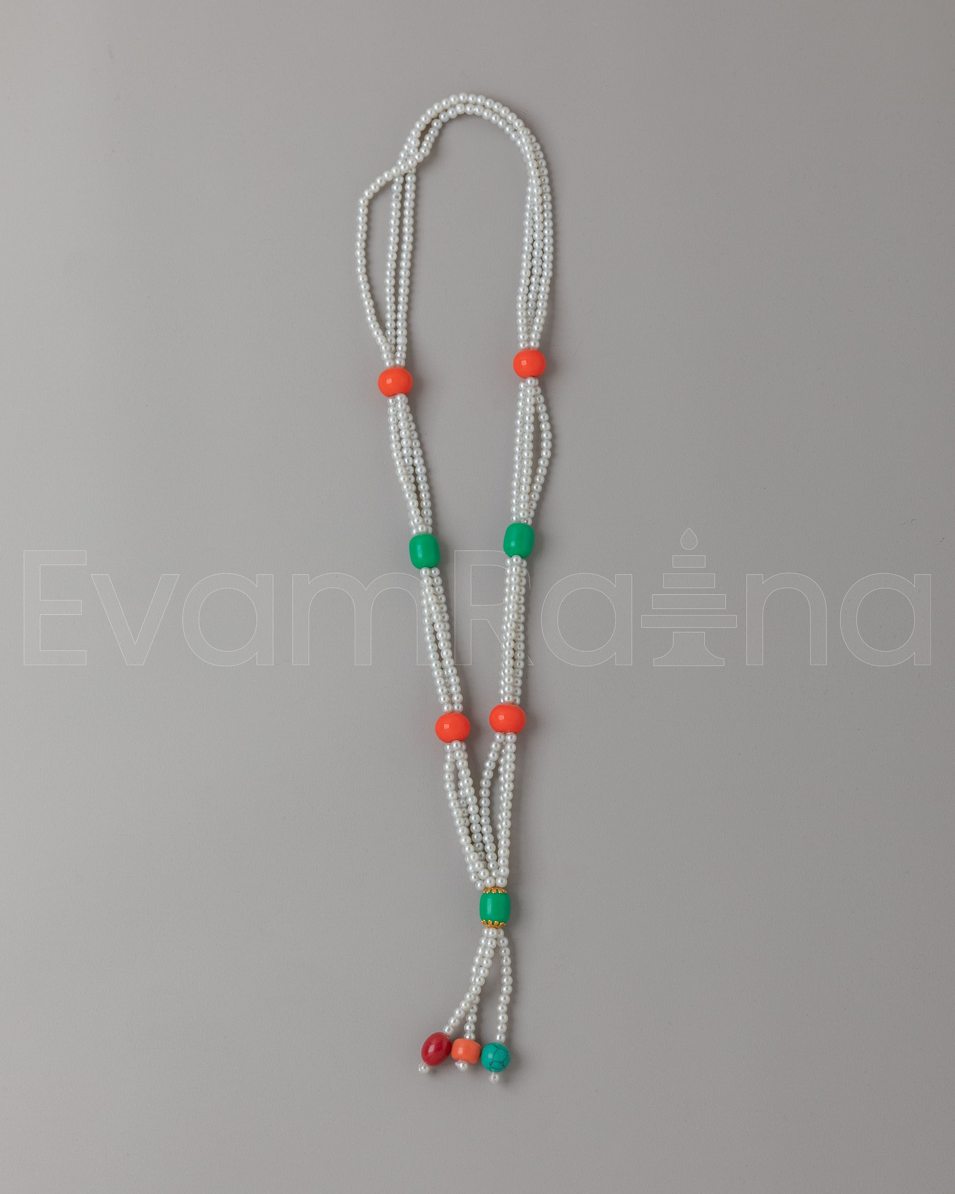 Handcrafted Tibetan Beaded Necklace 