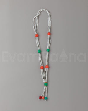 Handcrafted Tibetan Beaded Necklace 
