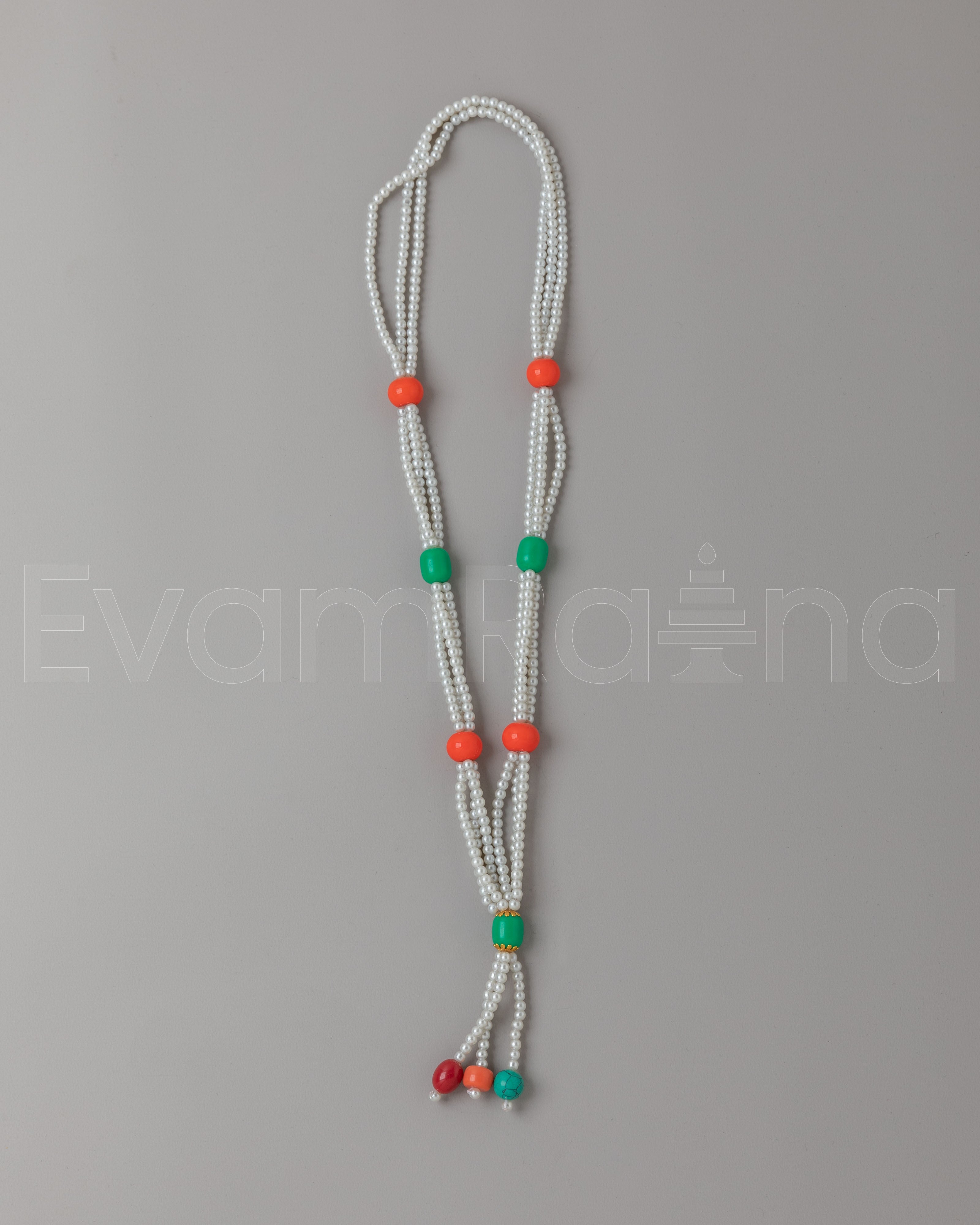 Handcrafted Tibetan Beaded Necklace 