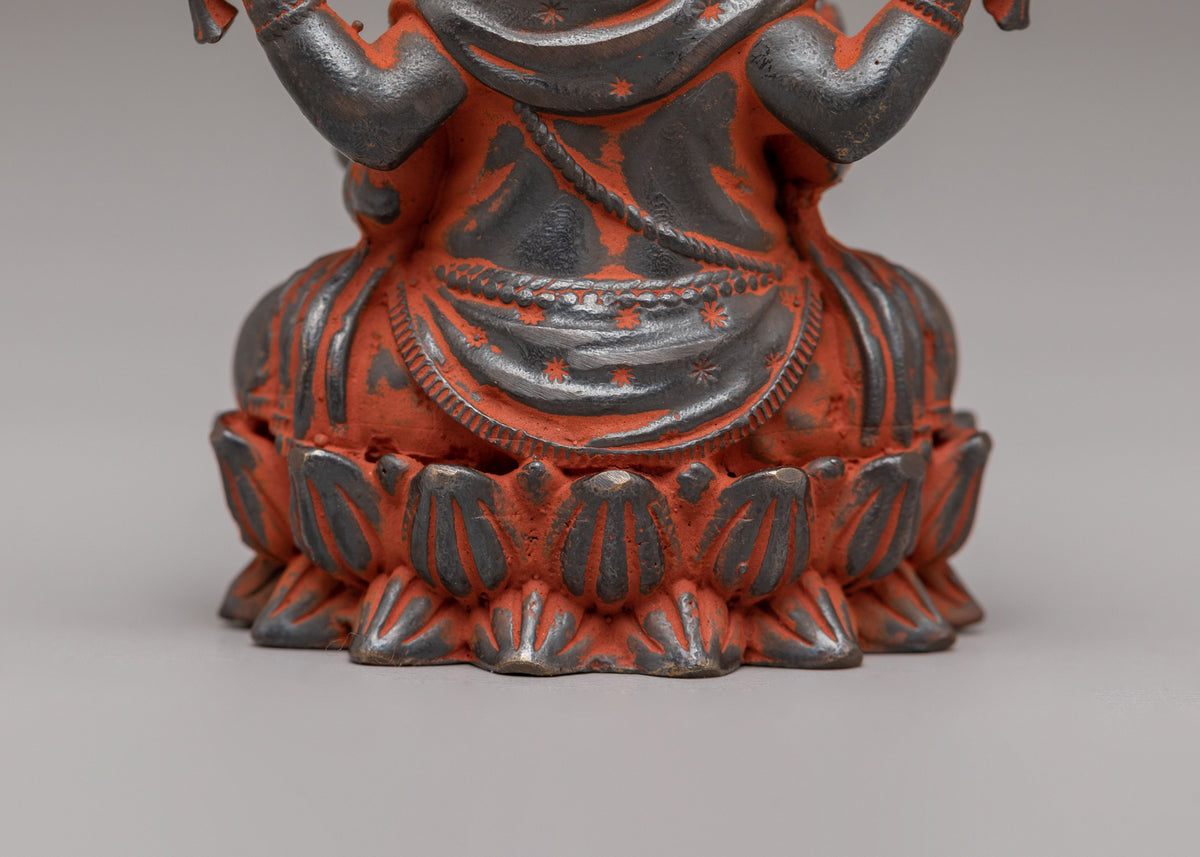 Sacred Ganpati Statue | Hindu Deity Figurine