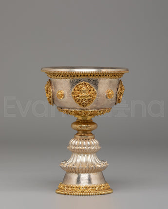 Gold plated Butter Lamp