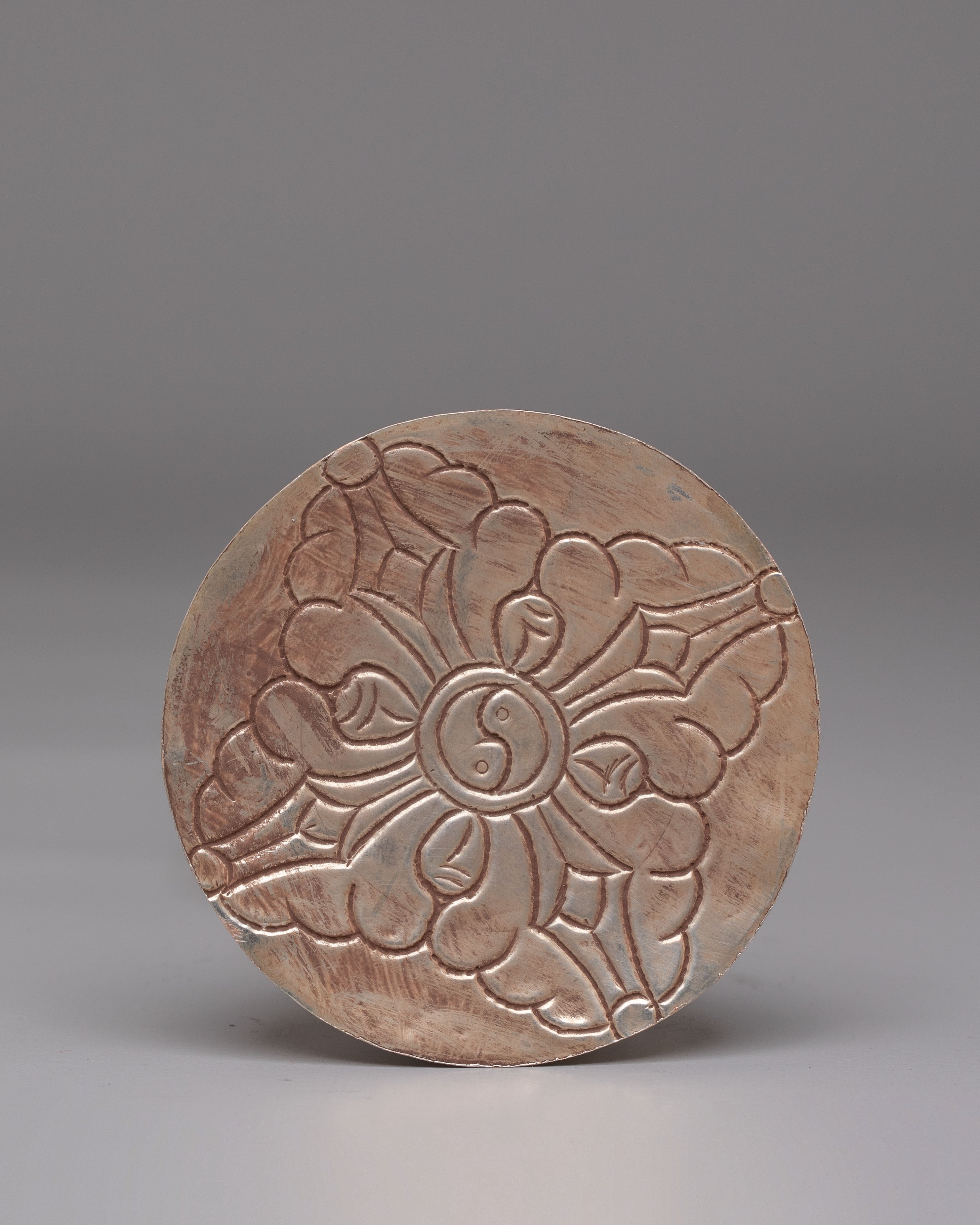 Sacred Buddhist Stamp | Handcrafted Tool for Ritual Use