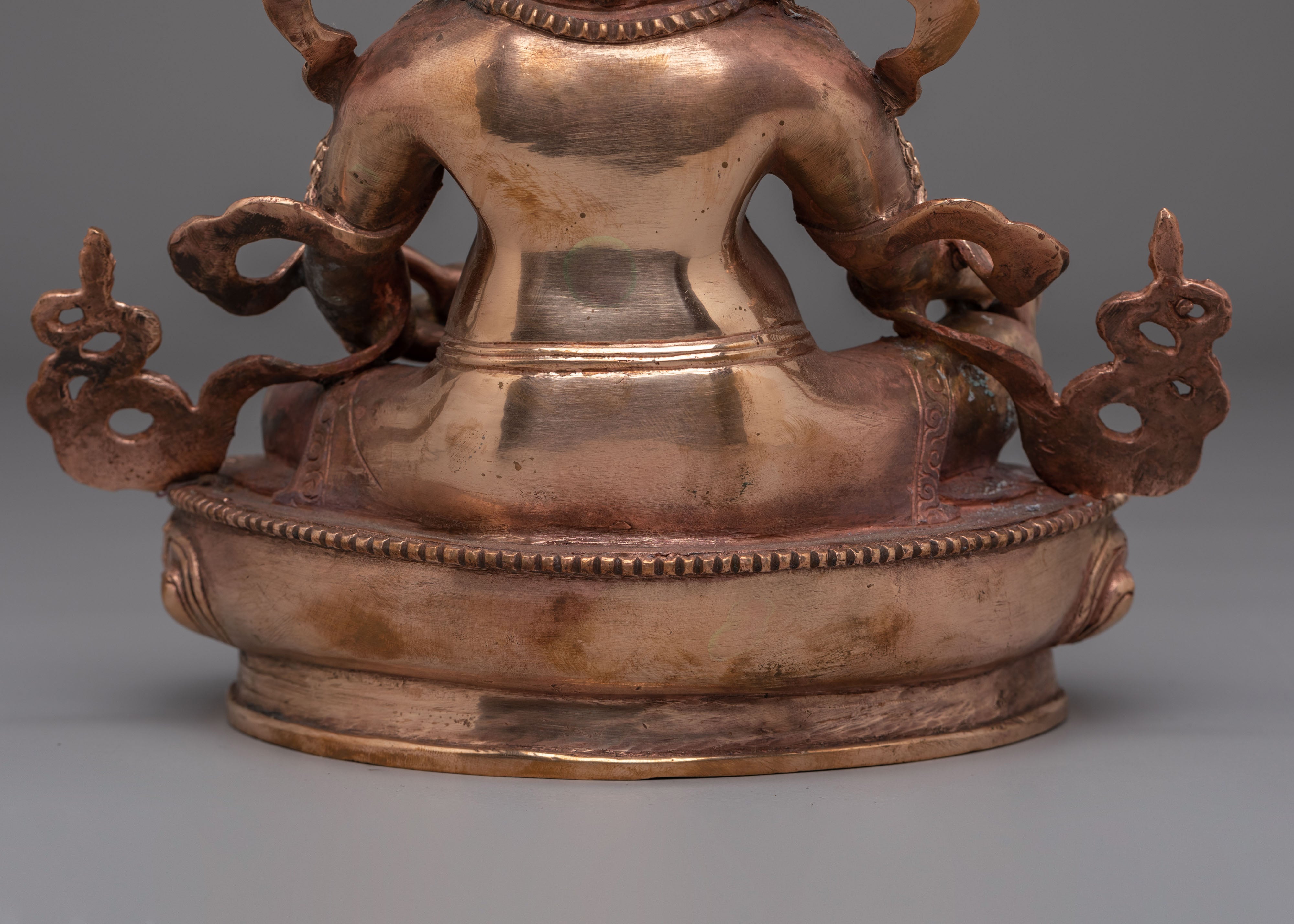 Handcrafted Dzambhala Deity Statue | Tibetan Wealth God Sculpture