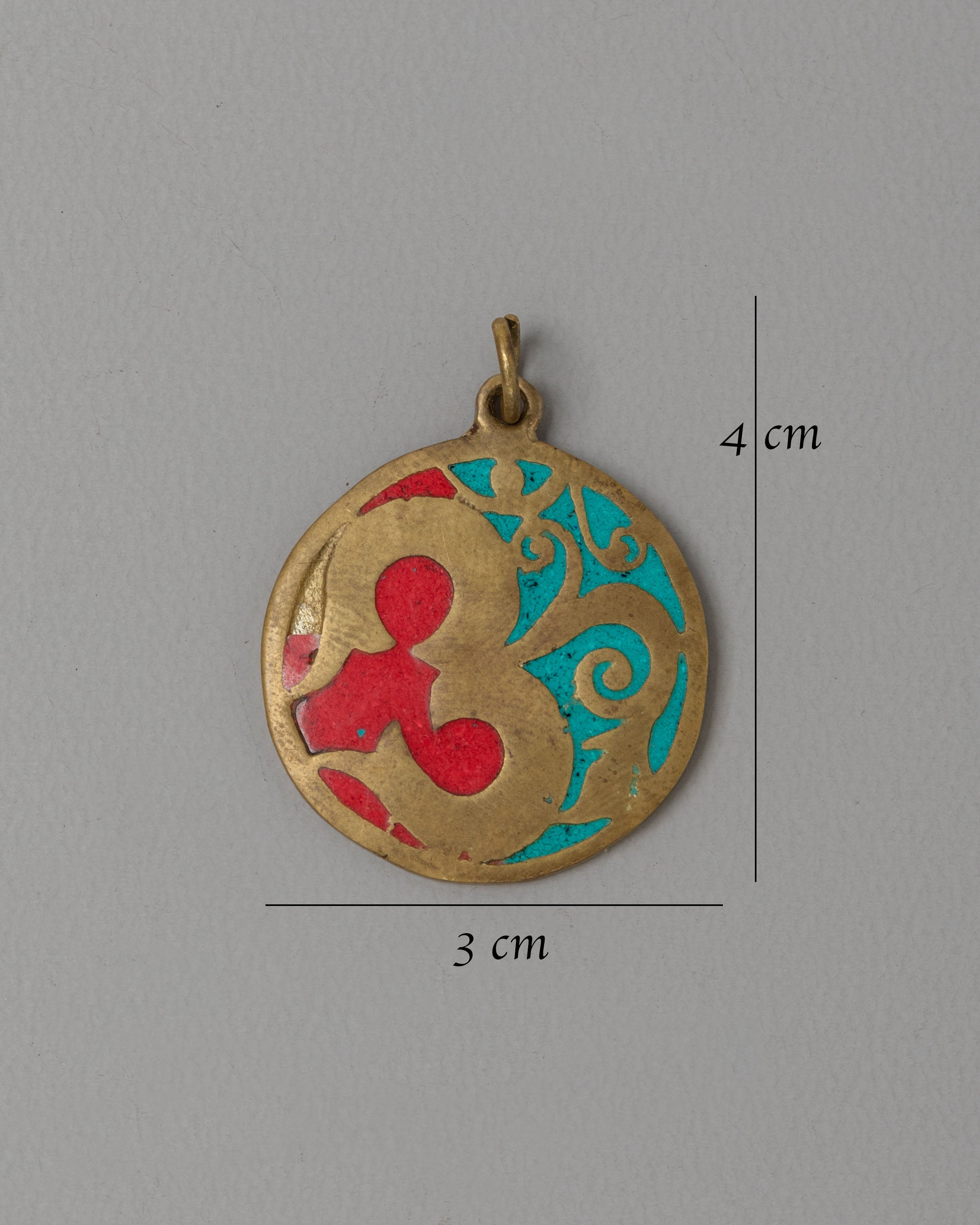 Handcrafted Om Pendent | Spiritual Pendant for Meditation