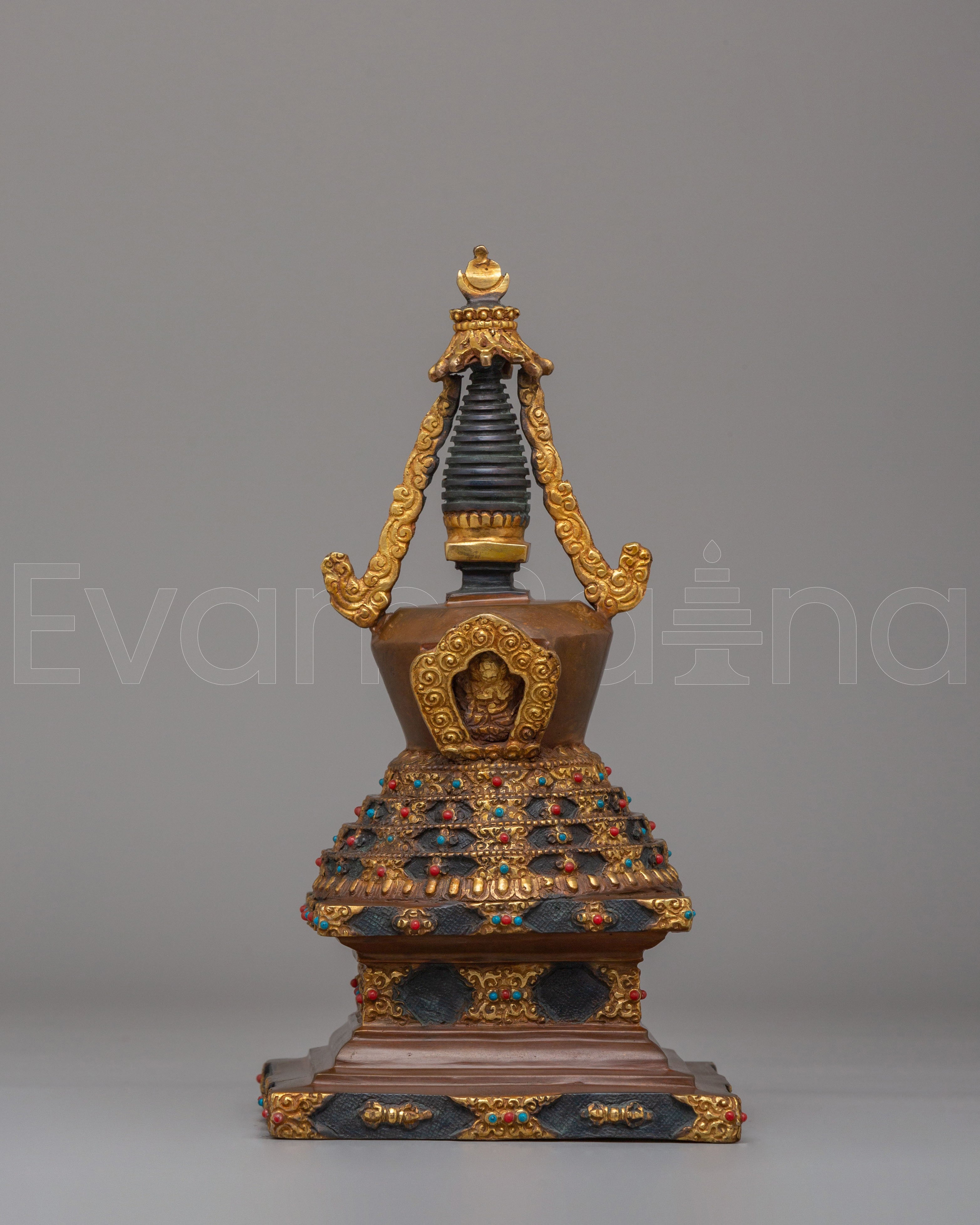 Tibetan Lotus Blossom Stupa