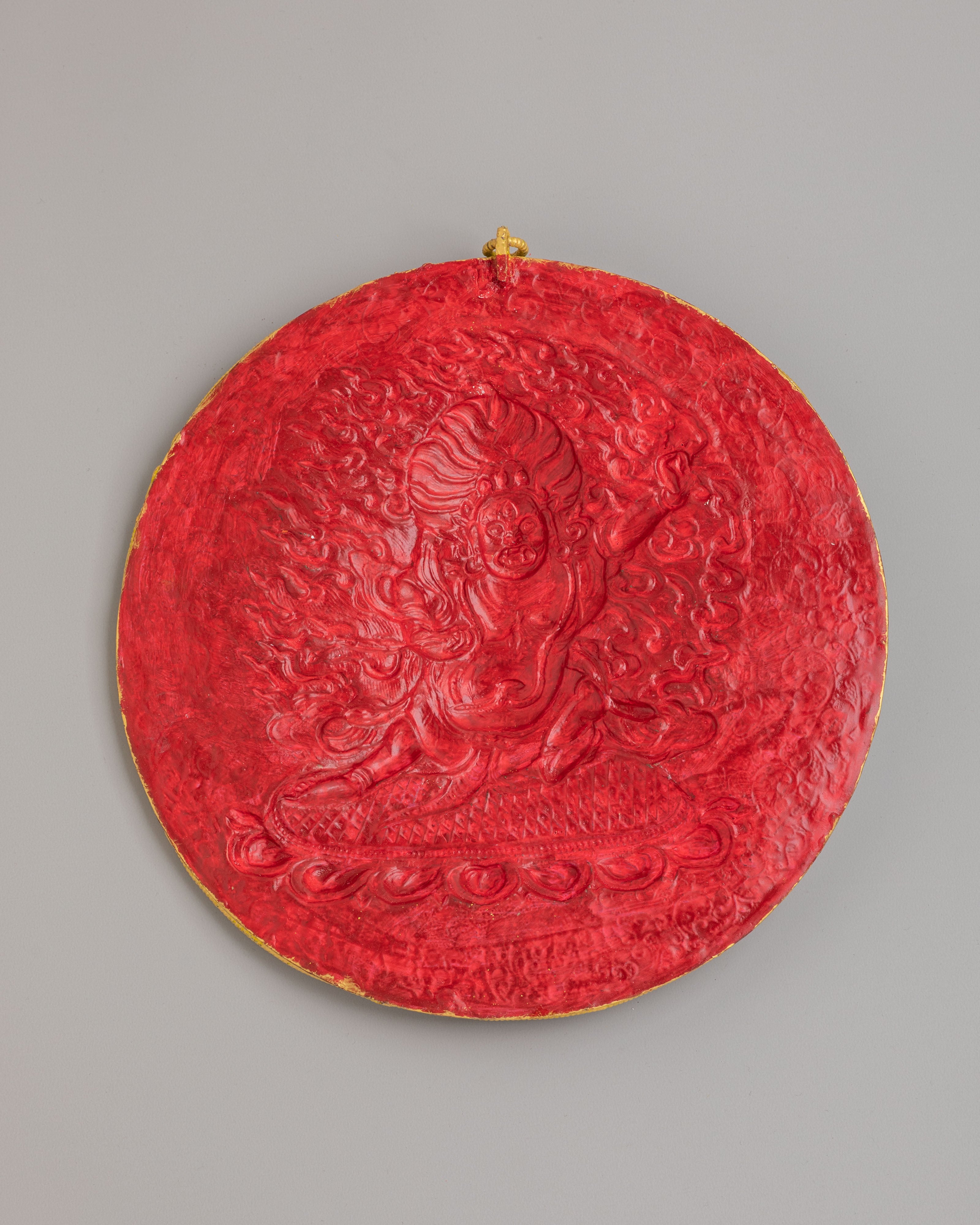 Tibetan Vajrapani Wall Hanging | Symbol of Strength
