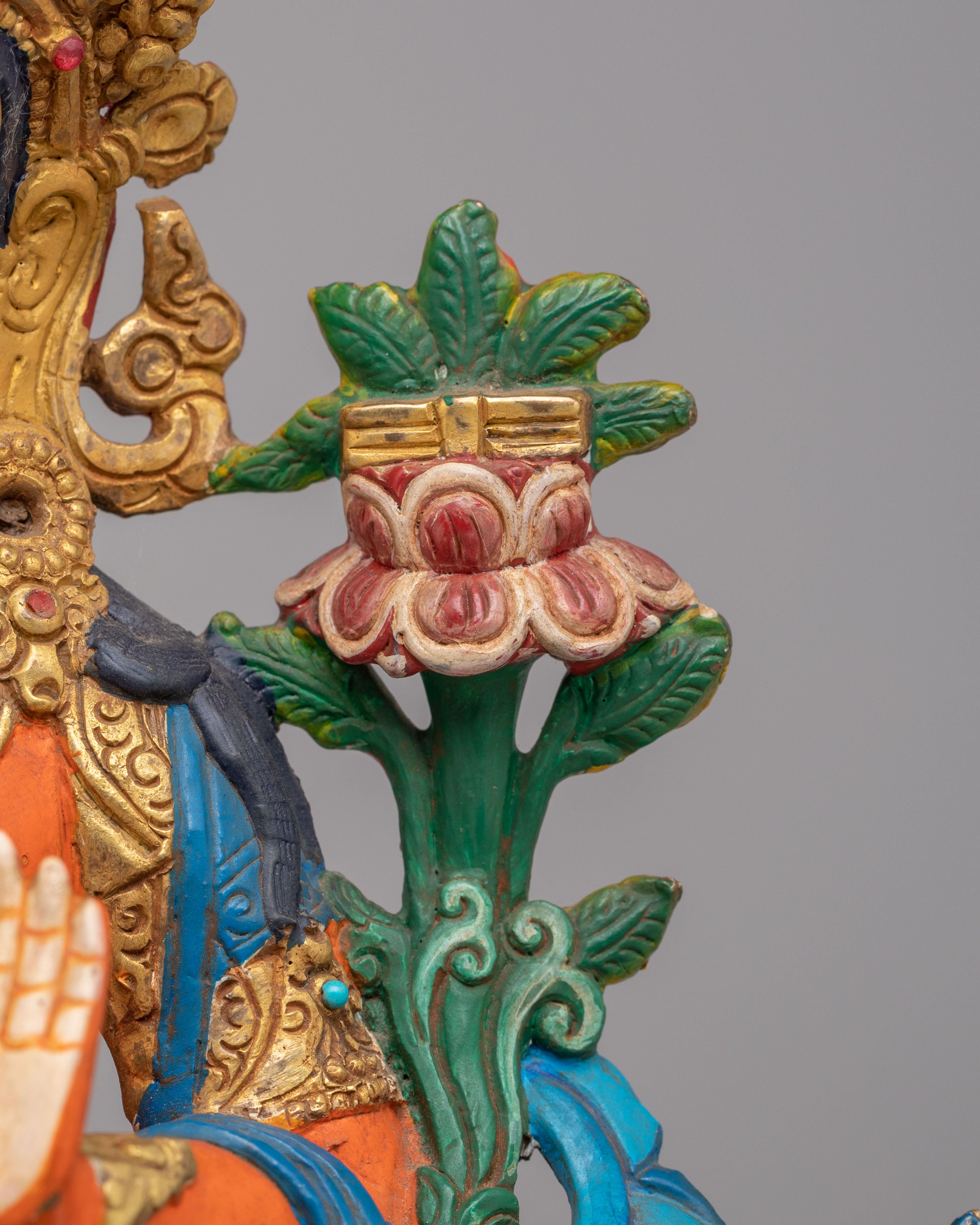 Manjushri Meditation Altar Statue | Buddha of Wisdom & Enlightenment