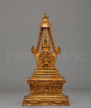 Handmade Stupa For Buddhist Monument
