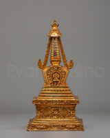 Handmade Stupa For Buddhist Monument