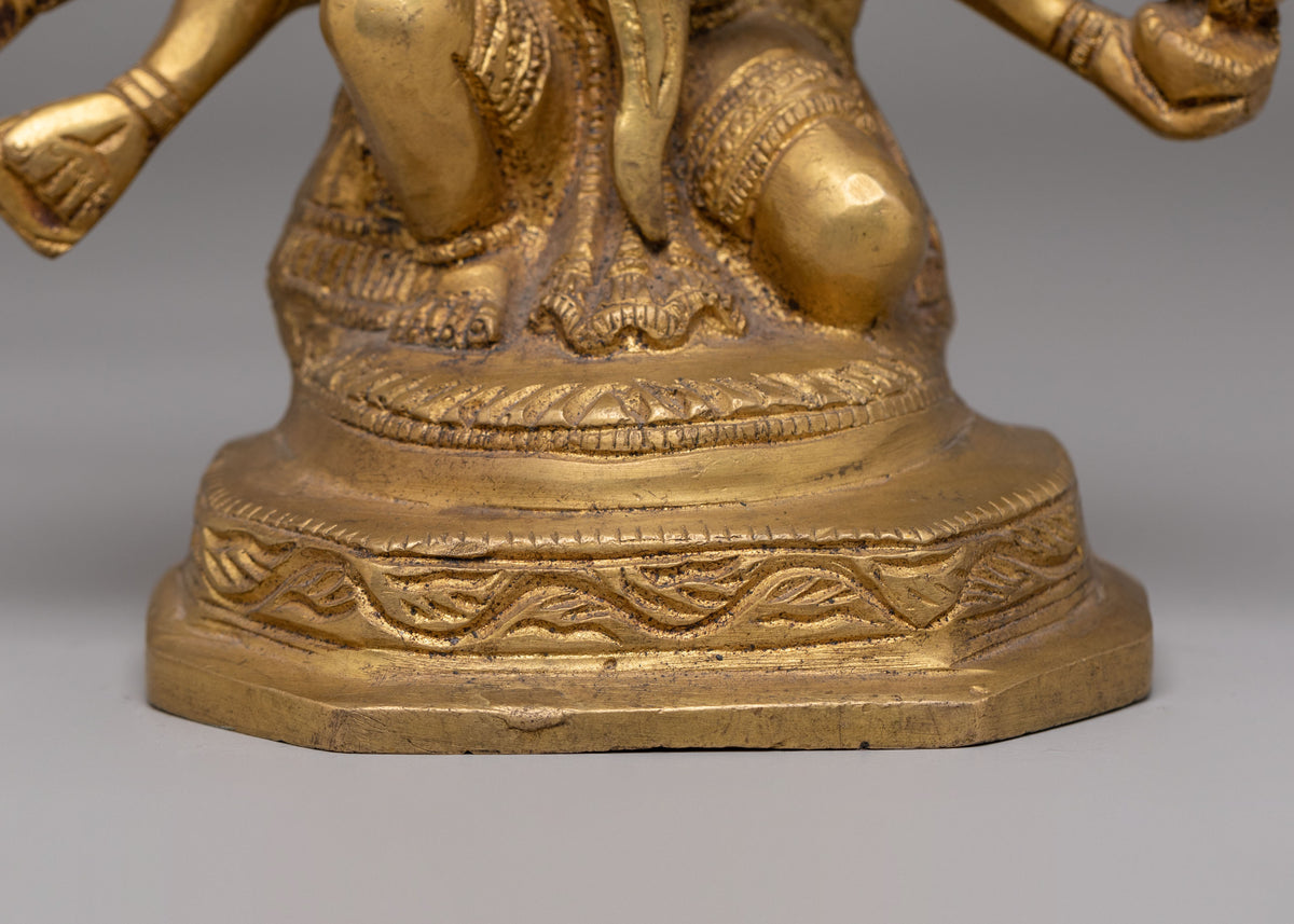 Sacred Traditional Hanuman Statue | Lord Hanuman Brass Idol