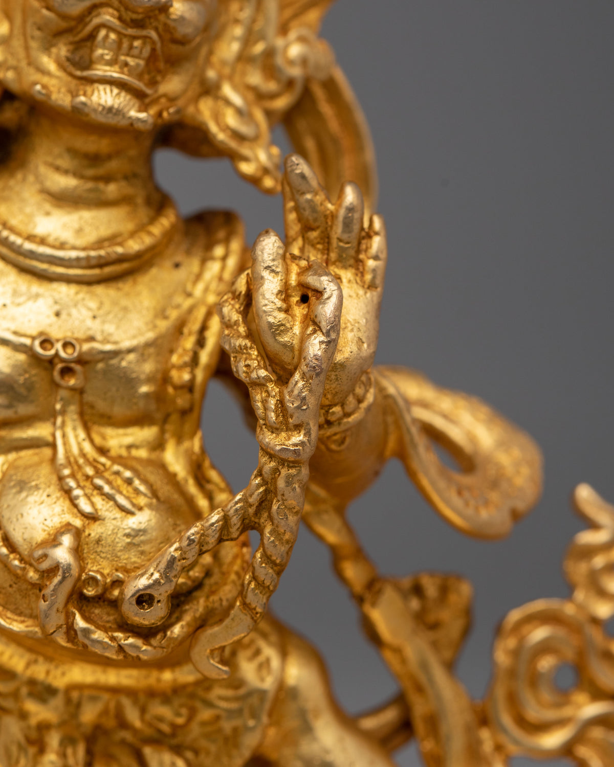 Himalayan Vajrapani Statue | Buddhist Protector Deity