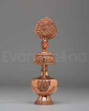 Handmade Traditional Bhumba | Tibetan Copper Ritual Art