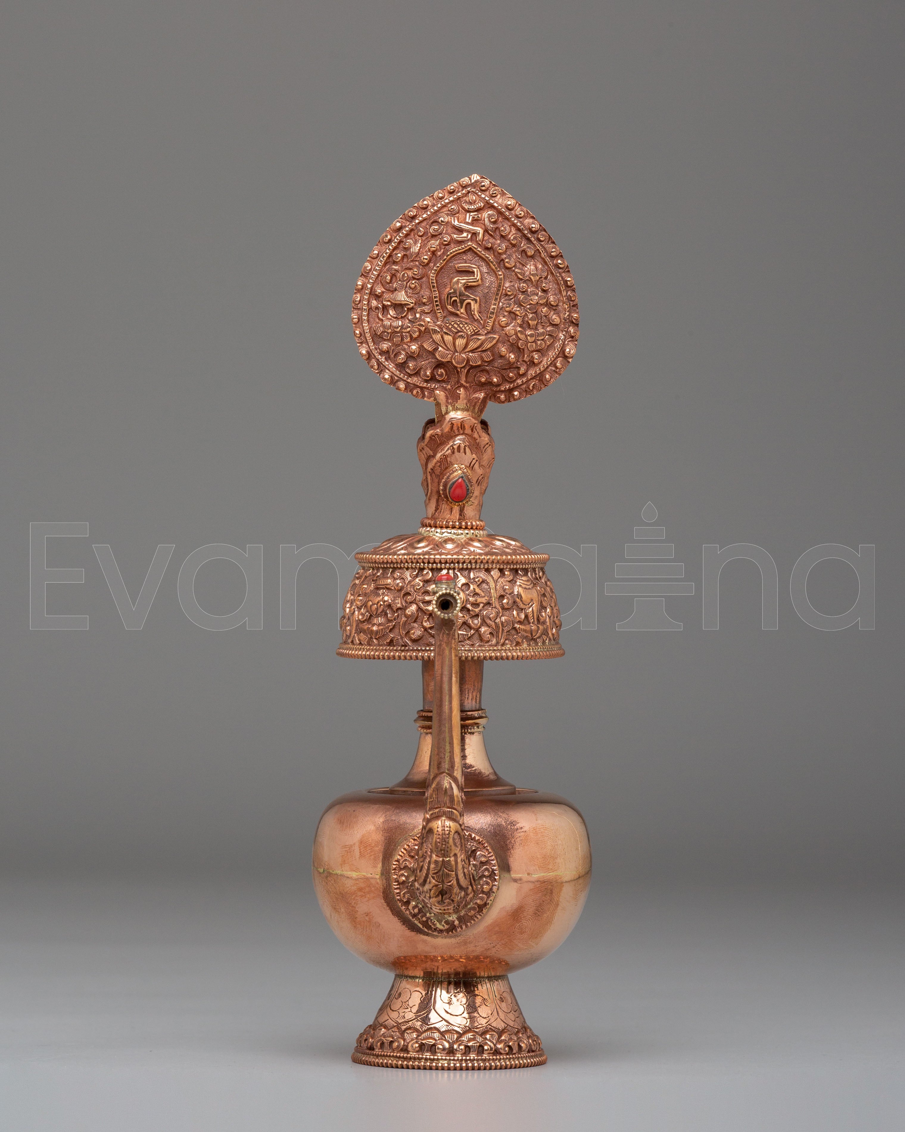Handmade Traditional Bhumba | Tibetan Copper Ritual Art