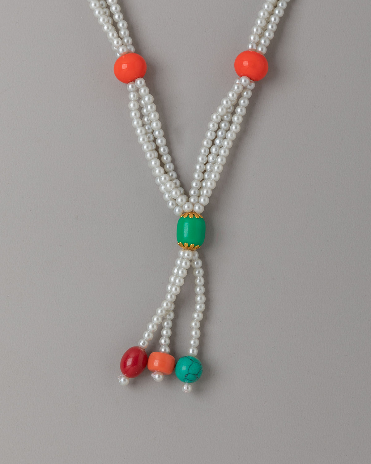 Handcrafted Tibetan Beaded Necklace | Unique Spiritual Jewelry