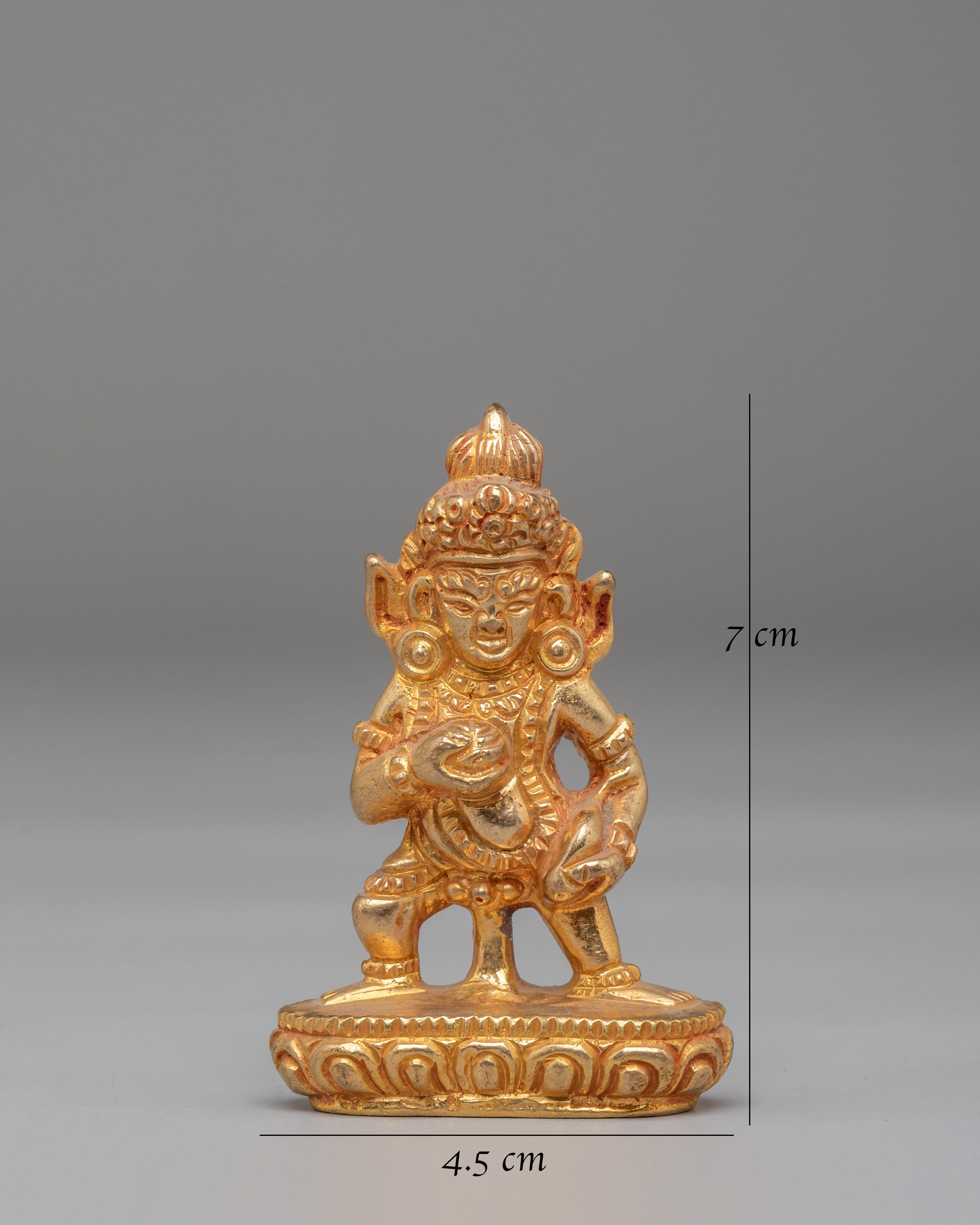Himalayan Black Dzambhala Wealth Deity | Prosperity Idol