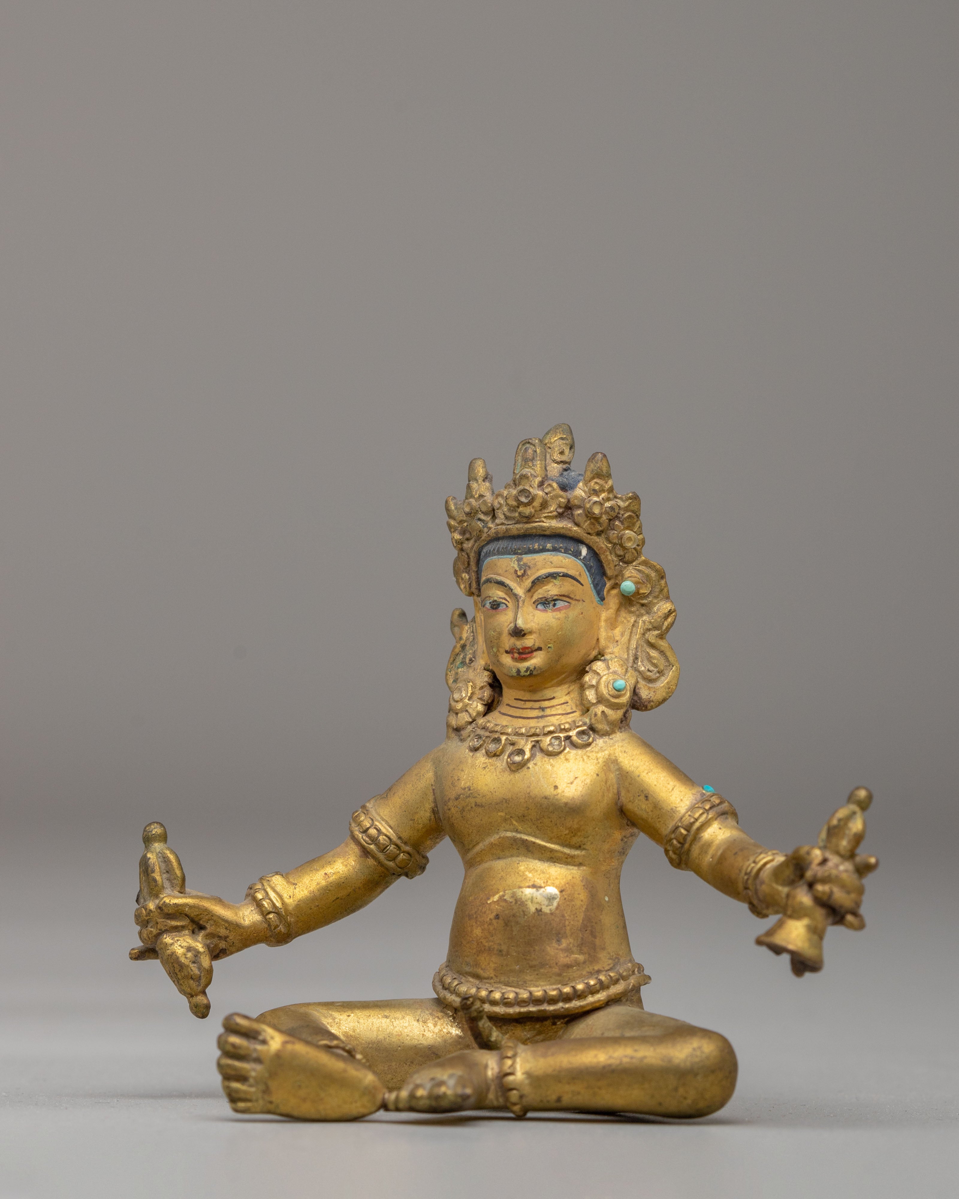 Himalayan Vajradhara Spiritual Statue | Handcrafted Sacred Art