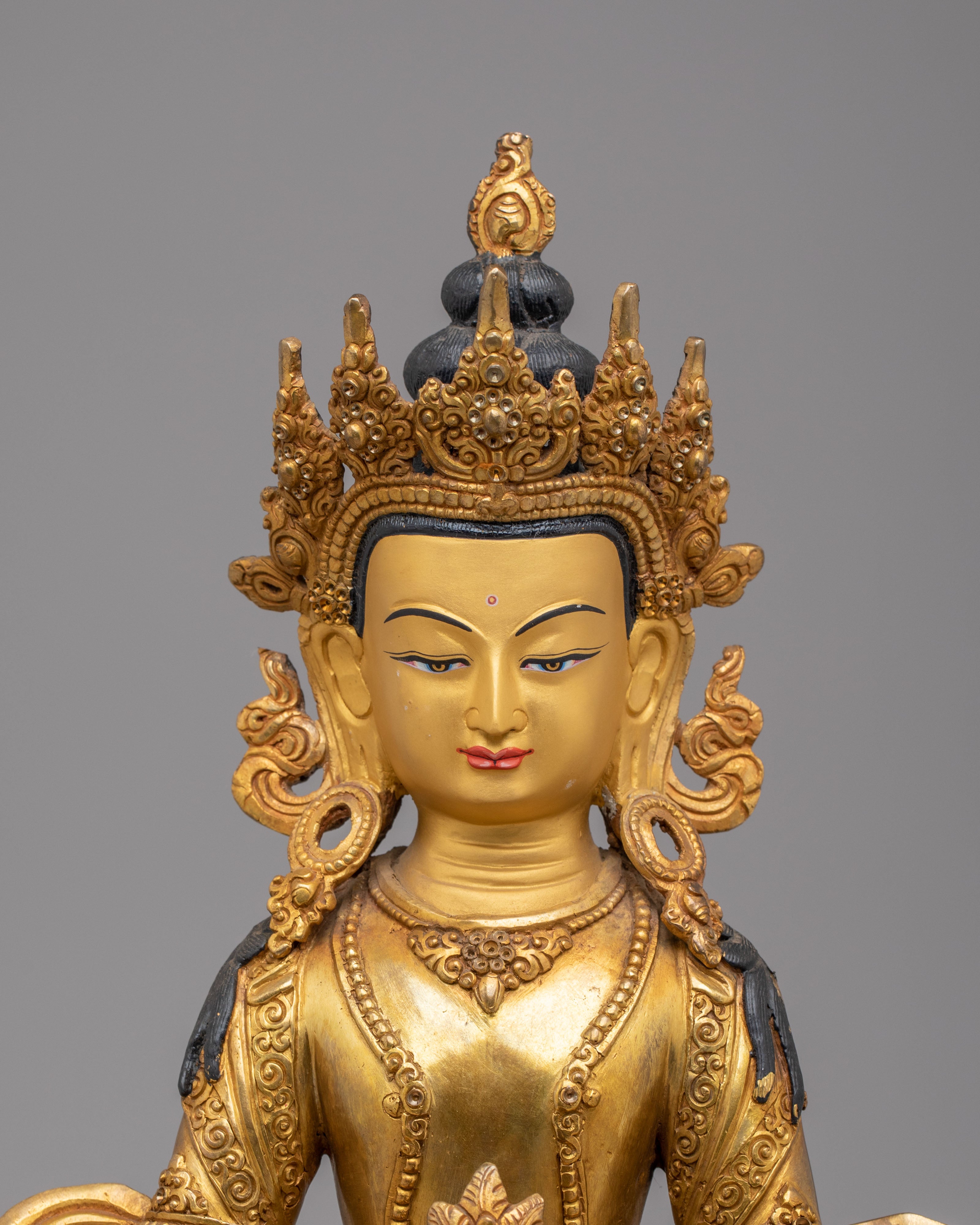 Handmade Amitayus Buddha Statue | Symbol of Longevity and Spiritual Wisdom
