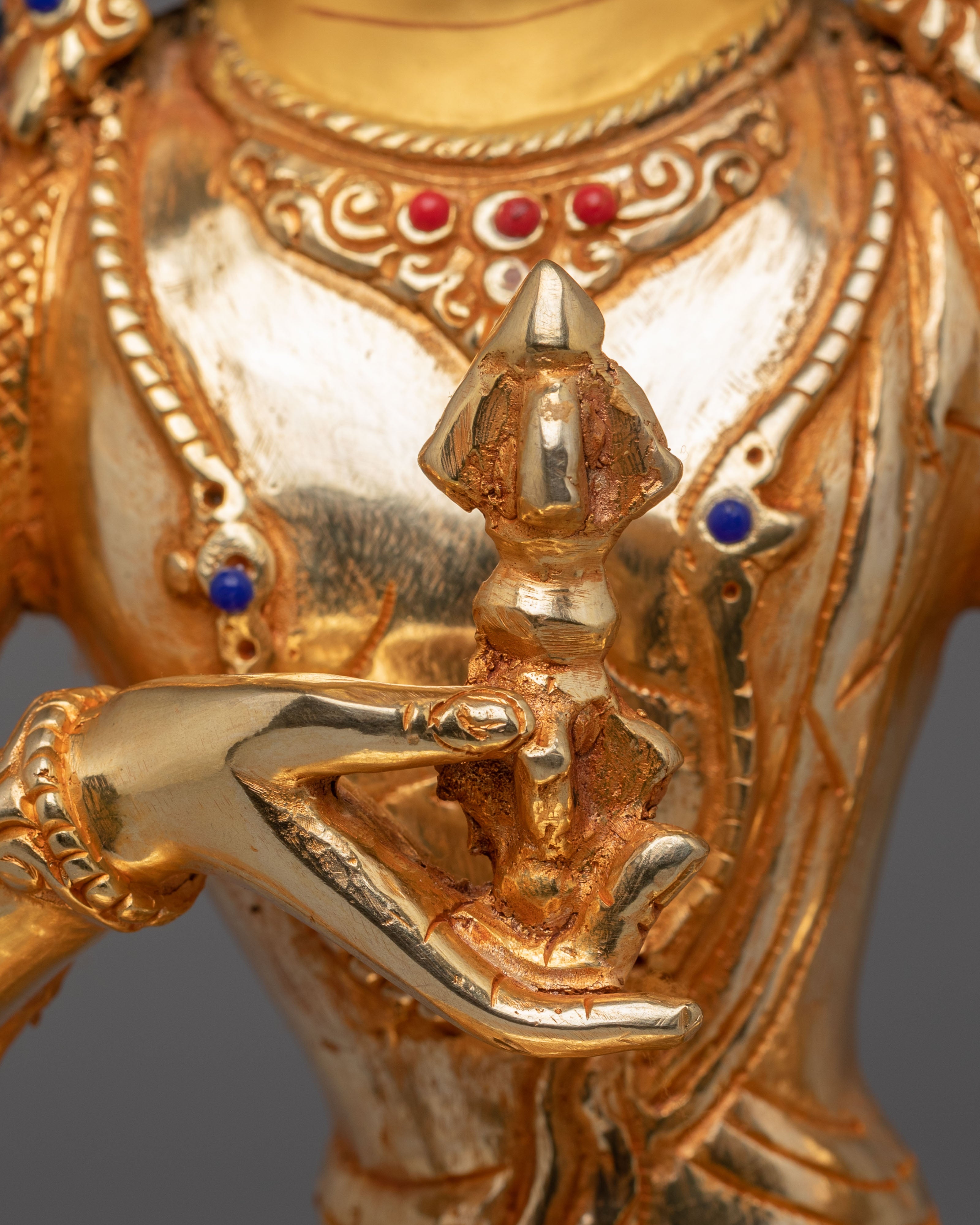 Traditional Vajrasattva Buddhist Sculpture | Purification Buddha Statue