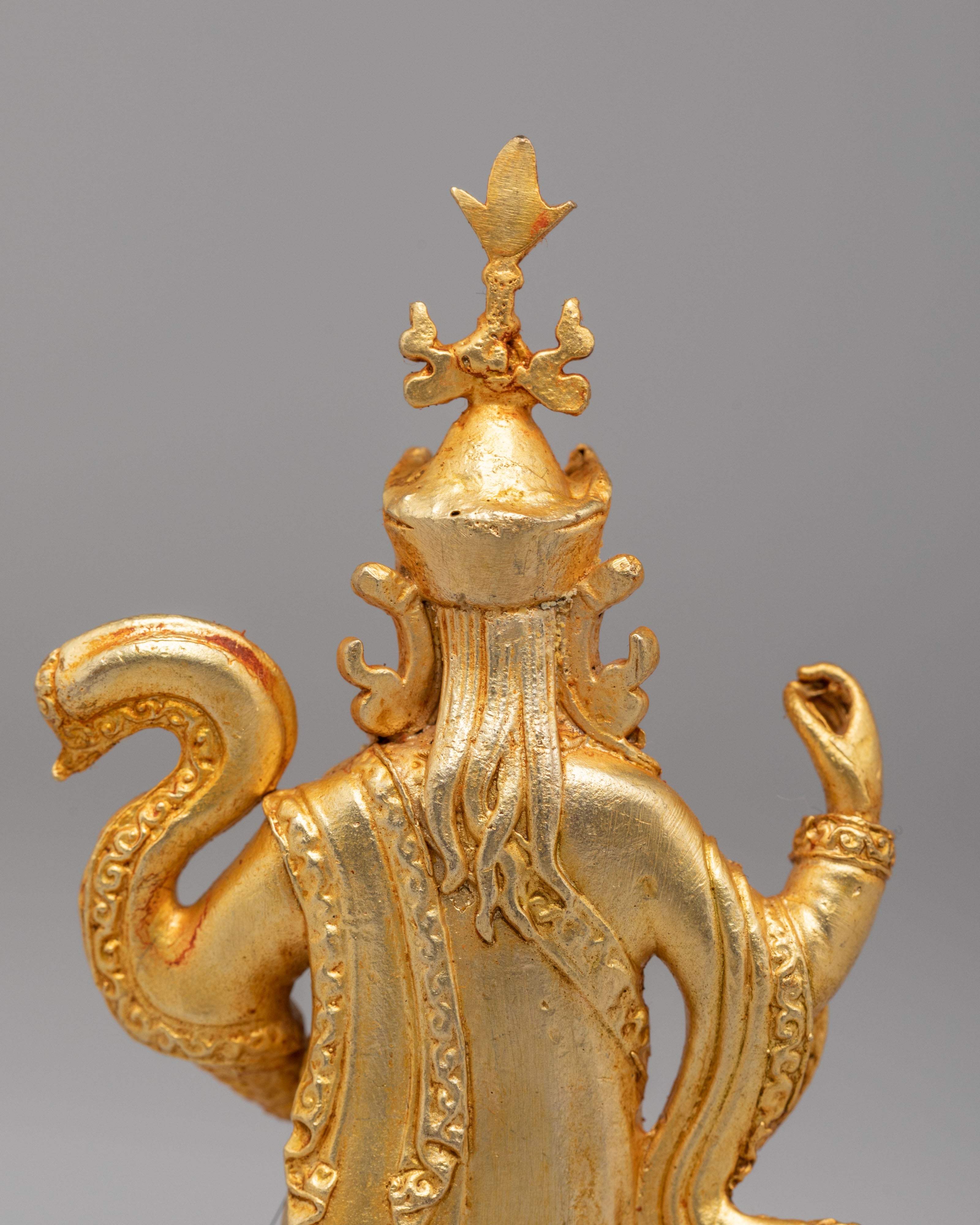 Standing Guru Rinpoche Statue | Tibetan Buddhist Figure