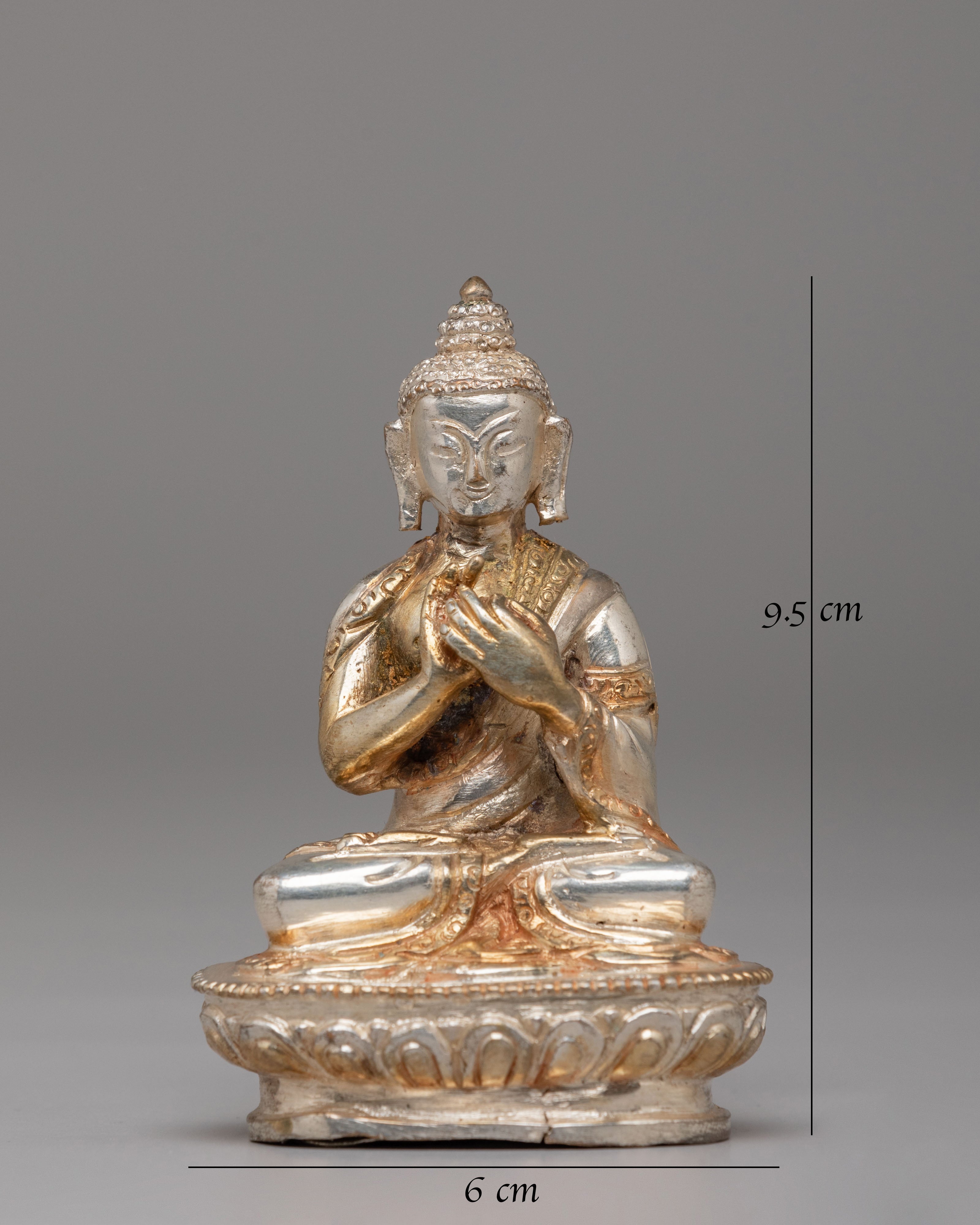 Himalayan Vairocana Buddha Statue | Sacred Buddhist Shrine Decor