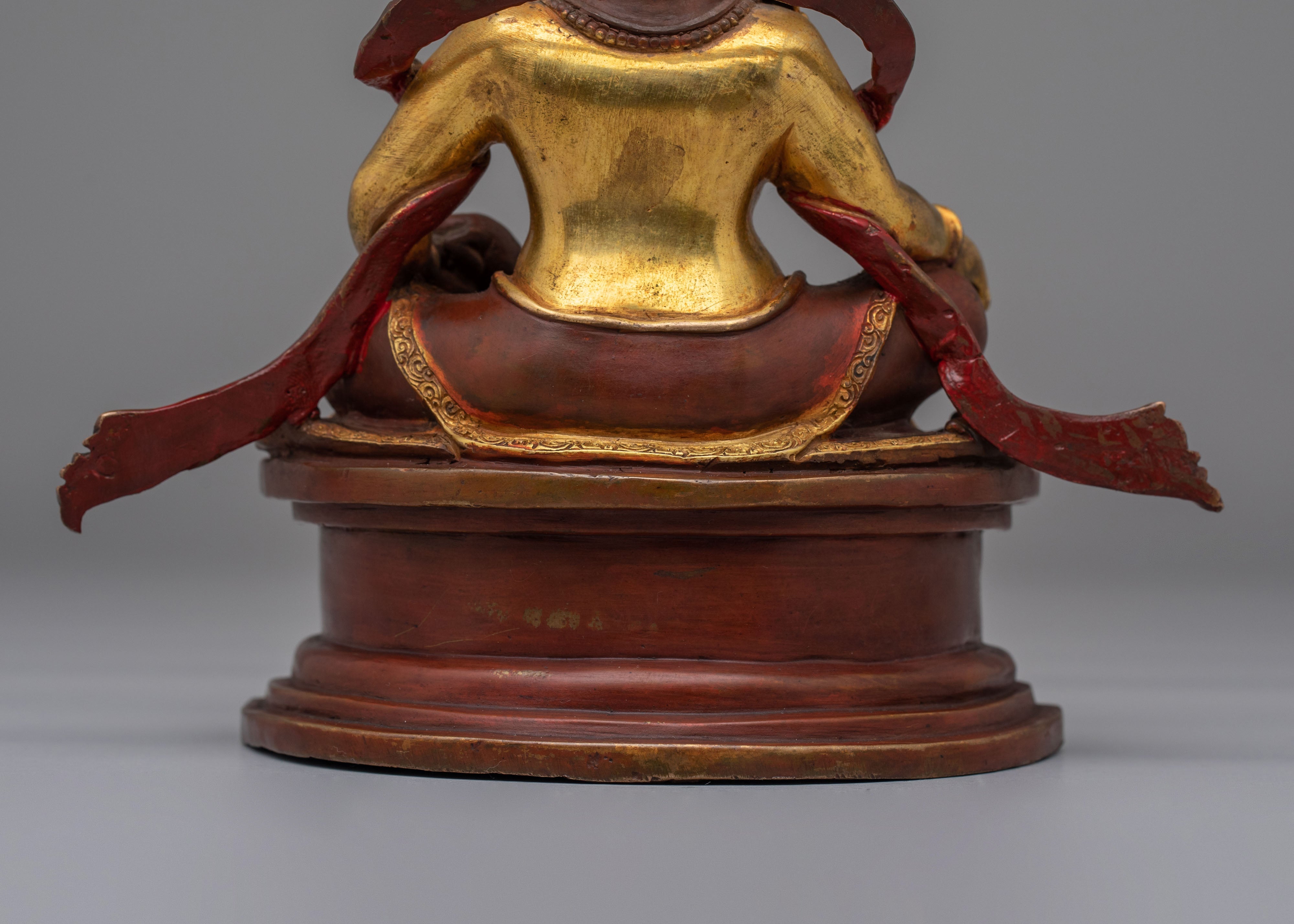 Traditional Sacred Dzambhala Statue | Tibetan Wealth Deity