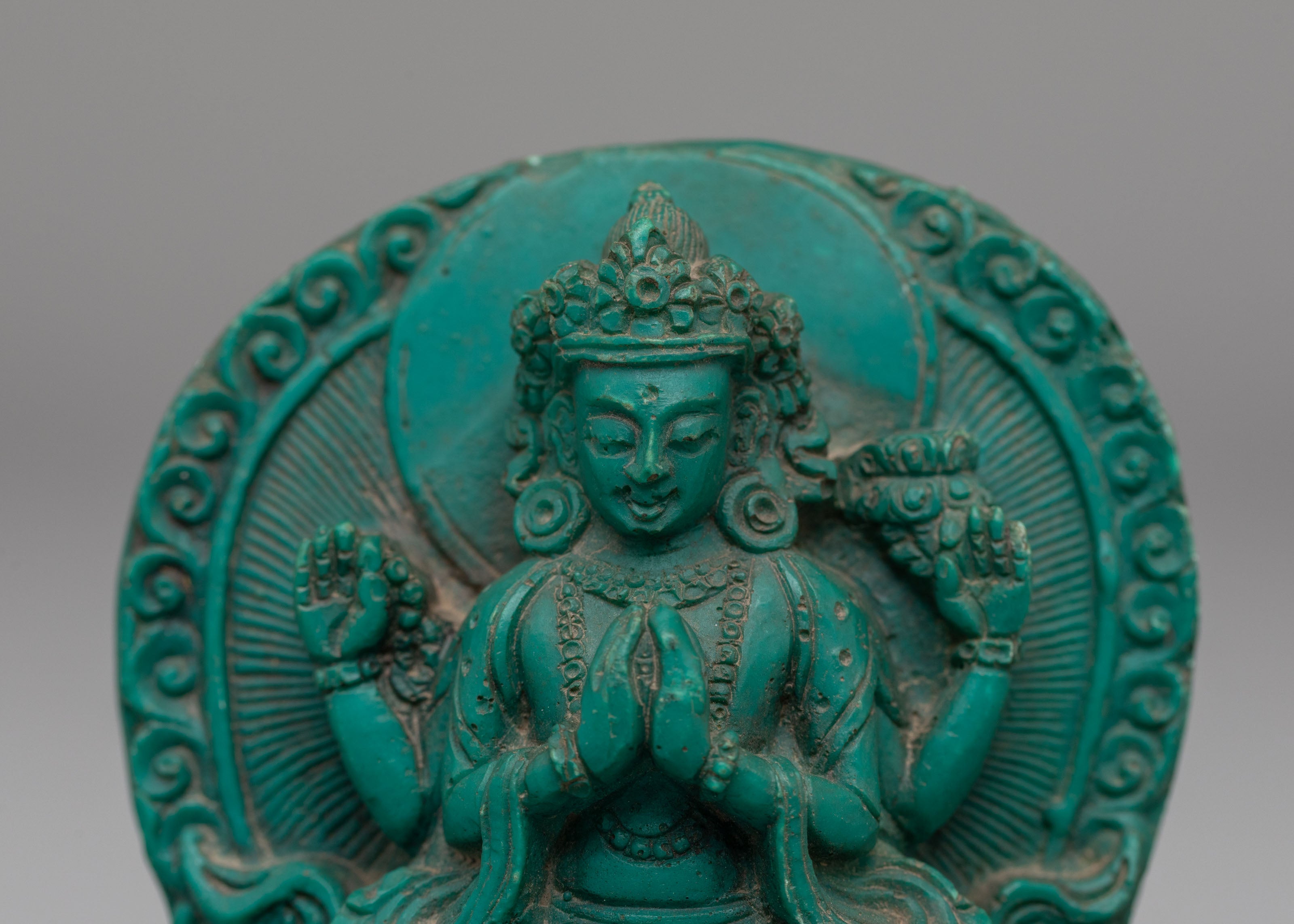 Traditional Chenrezig Spiritual Sculpture | Bodhisattva of Compassion