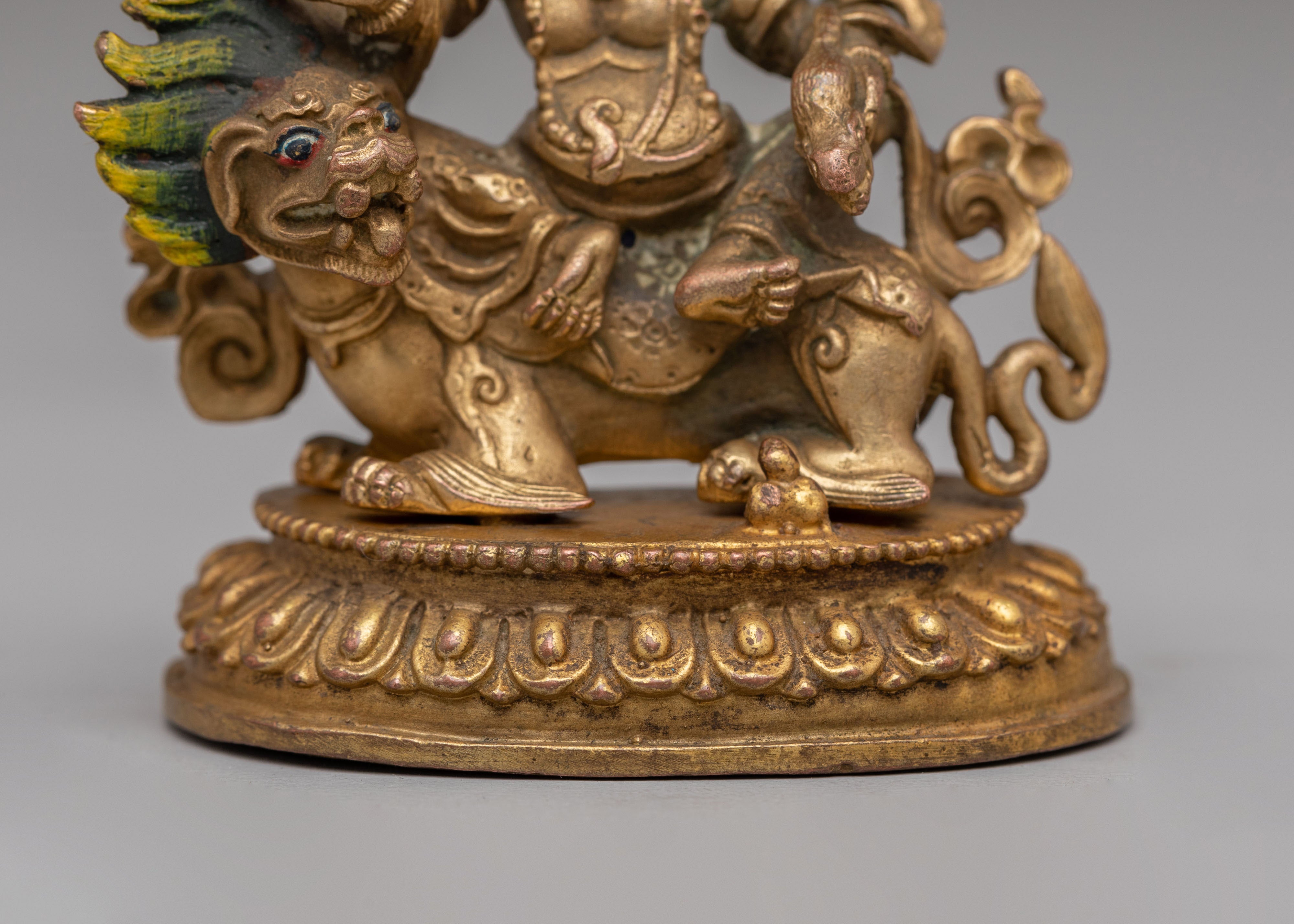 Himalayan Namtoshe Statue | Buddhist Guardian Deity