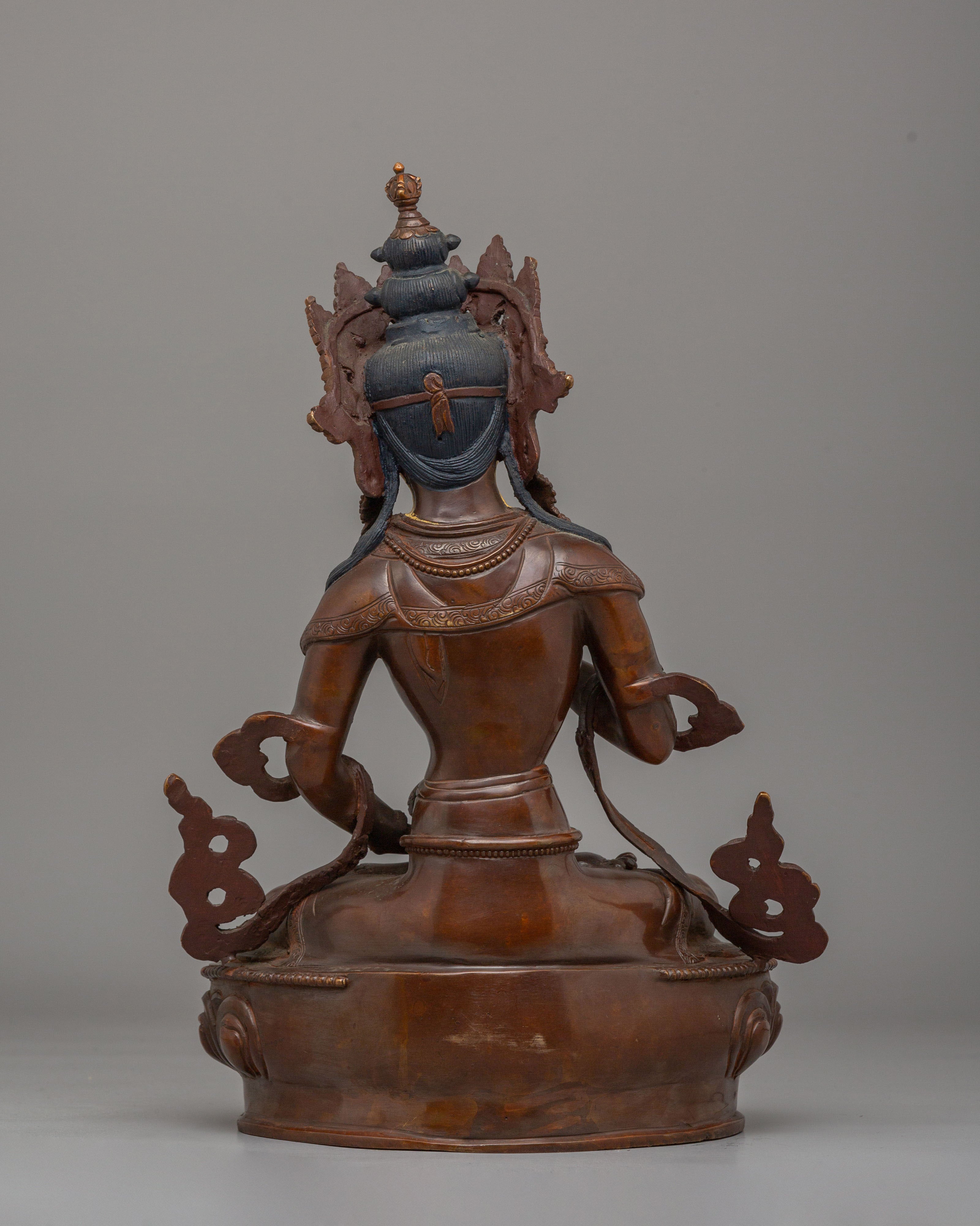 Sacred Vajrasattva Buddha Statue | Embrace Purity and Transformation