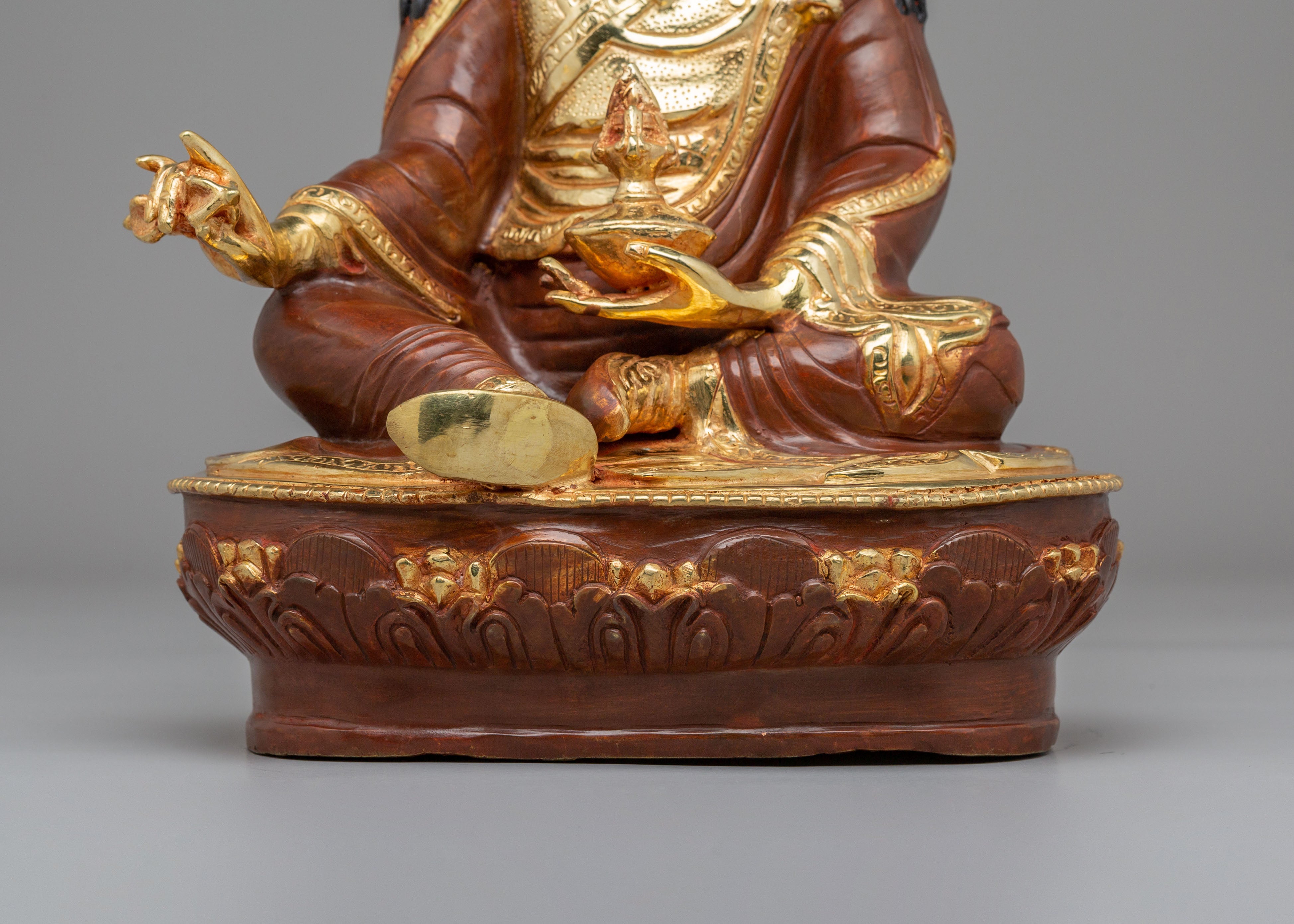 Lotus-Born Master Statue for Buddhist Ritual | Perfect for Altar Decor