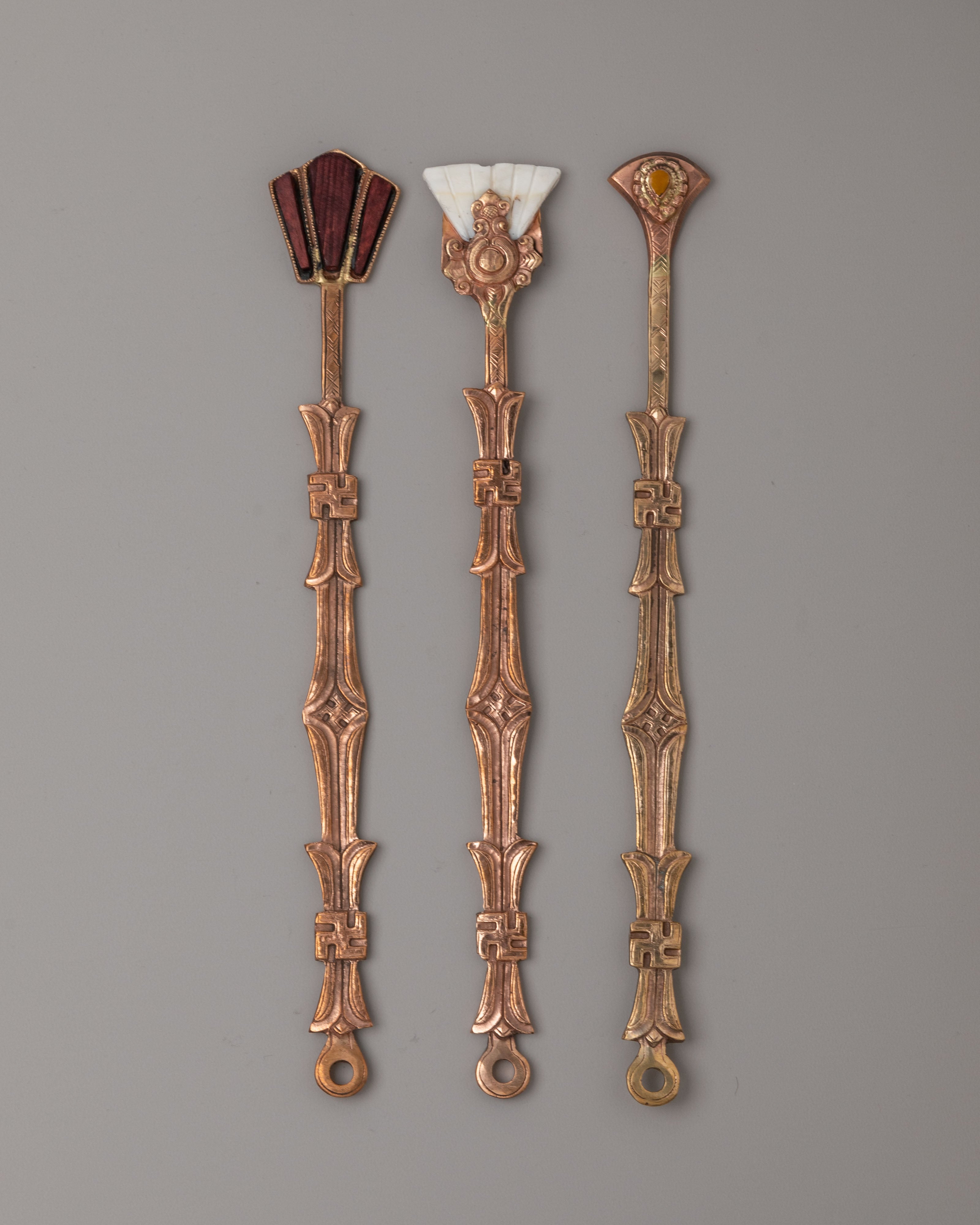 Traditional Tibetan Altar Ritual Items Set | Handcrafted Offering Set for Spiritual Practices
