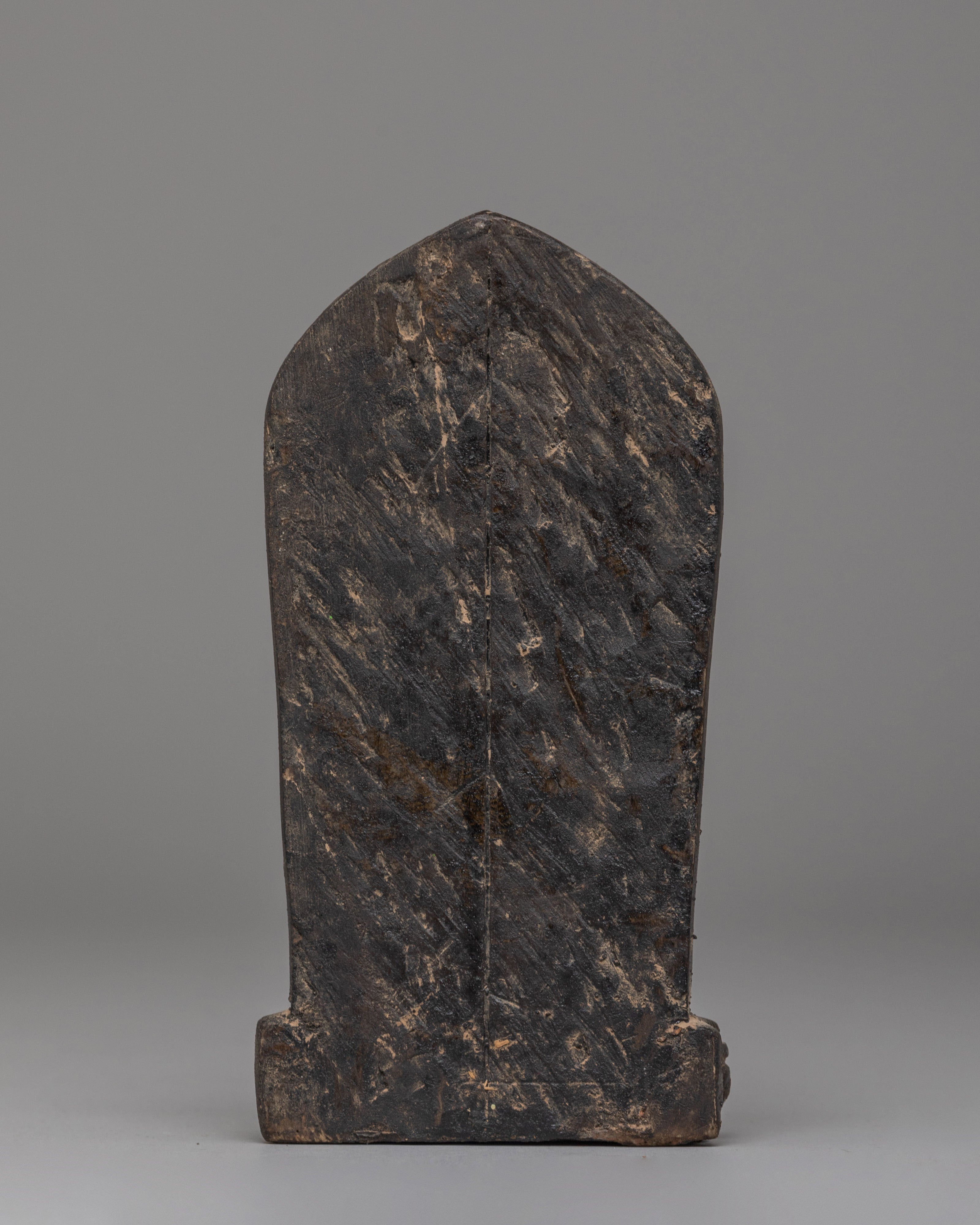 Dipankara Enlightenment Buddha Statue | Ancient Buddhist Stone Sculpture