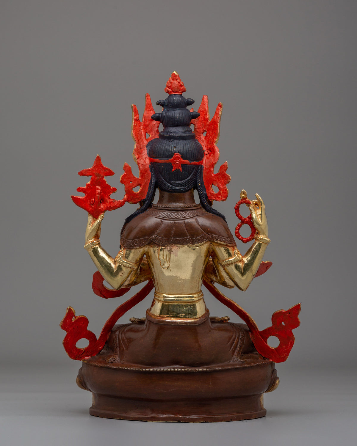 Sacred Avalokiteshvara Bodhisattva Statue | Handcrafted Tibetan Art