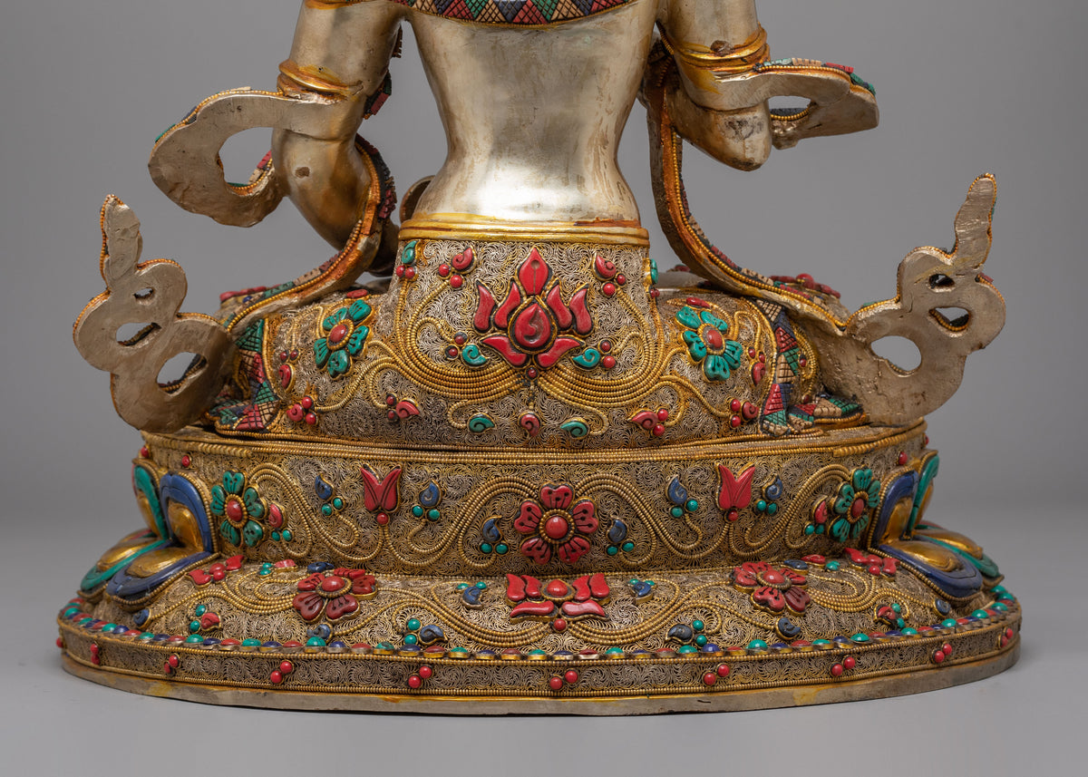 Vajrasattva Buddhist Sculpture | Tibetan Purification Deity