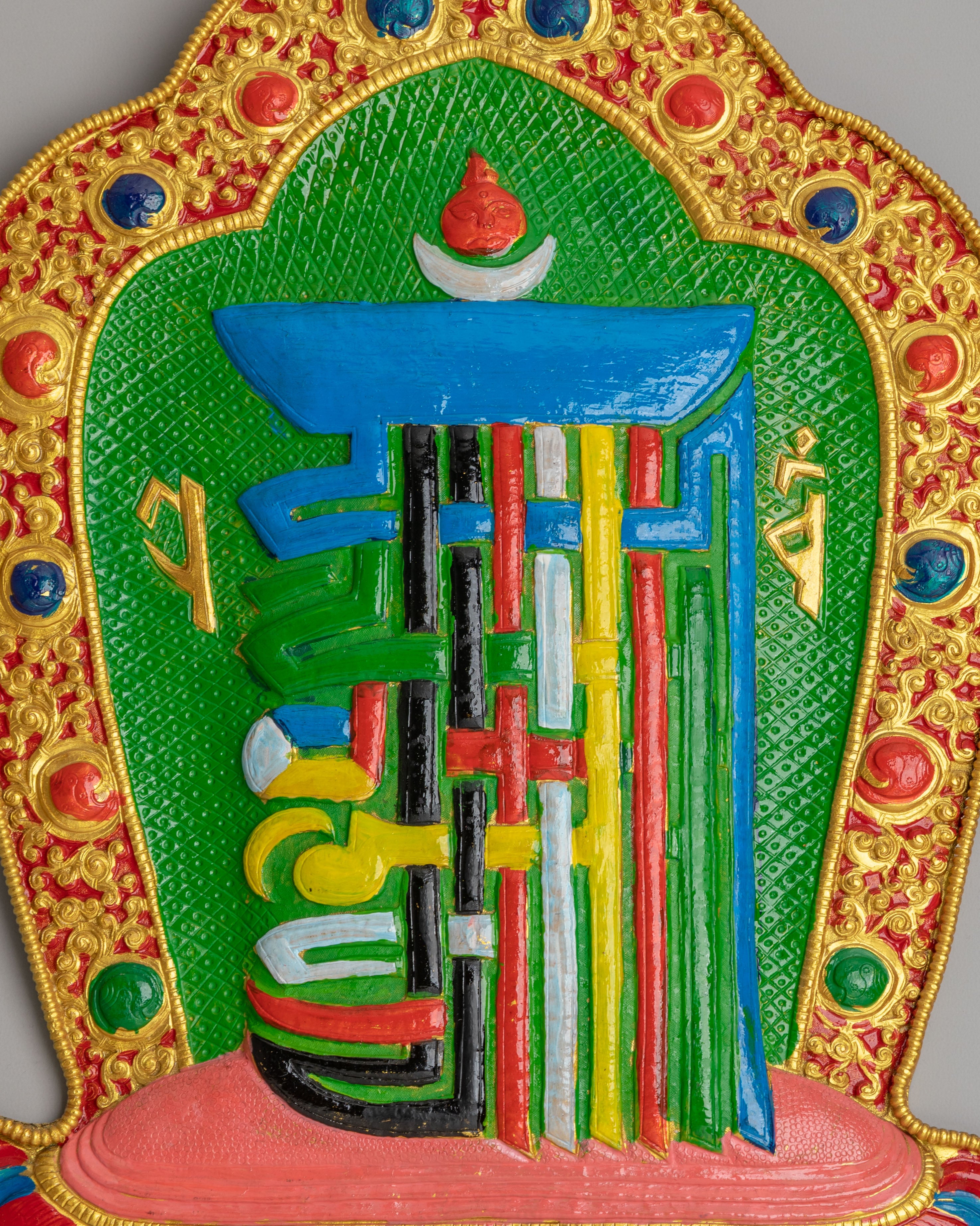 Sacred Kalachakra Symbol Wall Hanging | A Divine Representation of Time