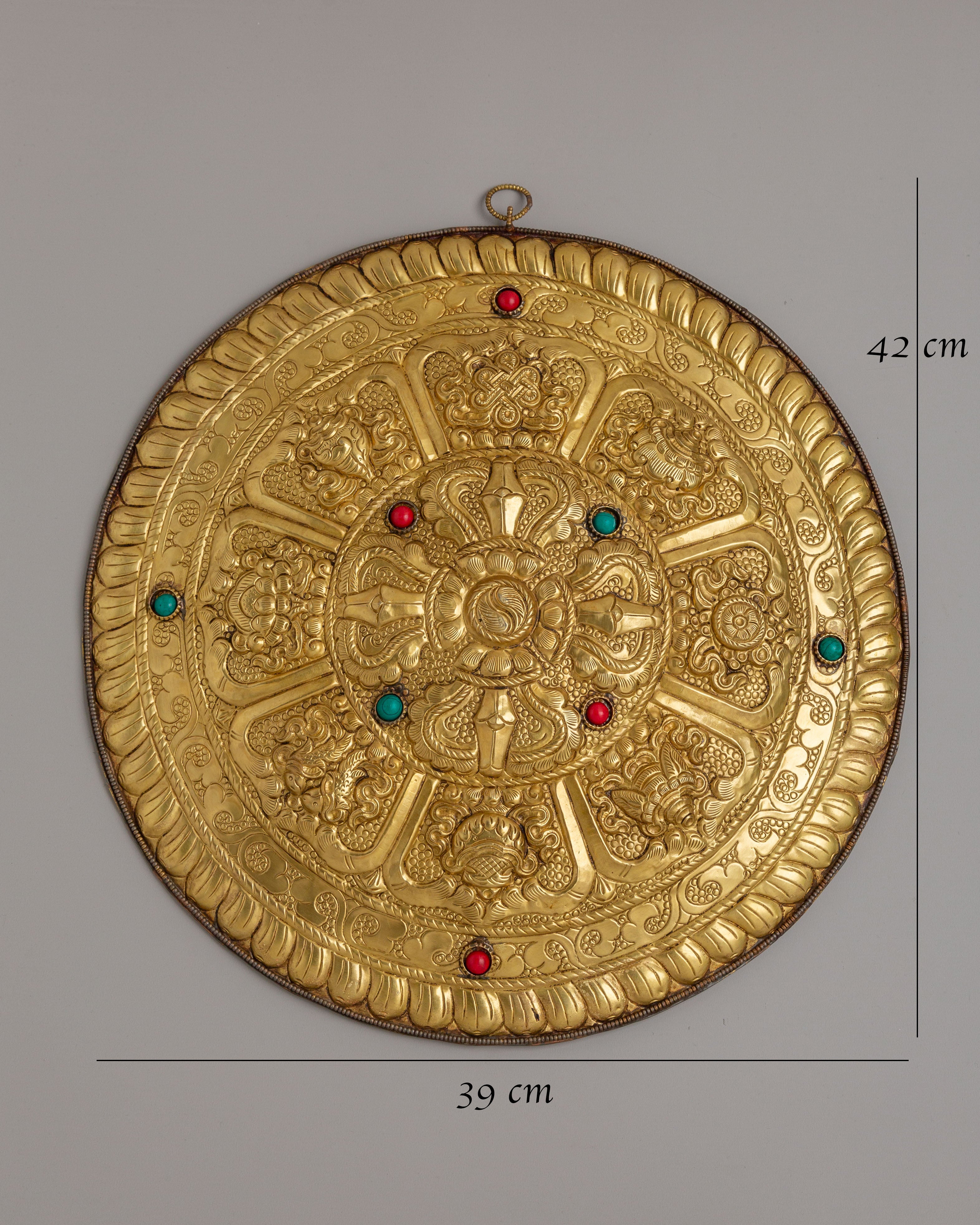 Mandala Wall Hanging For Decor | Handcrafted Tibetan Artwork