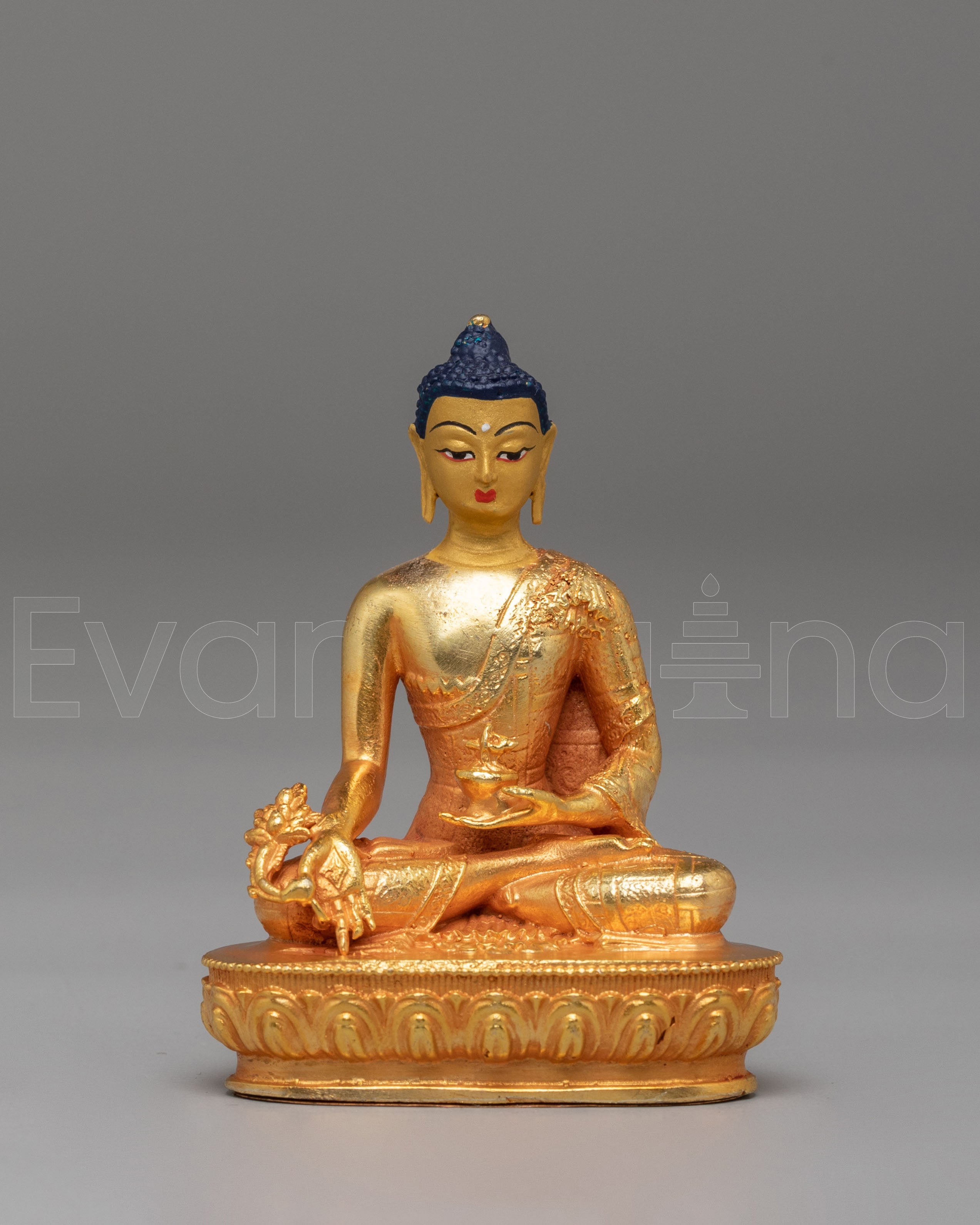Spiritual Altar Box with Statue | Sacred Decor for Meditation & Rituals