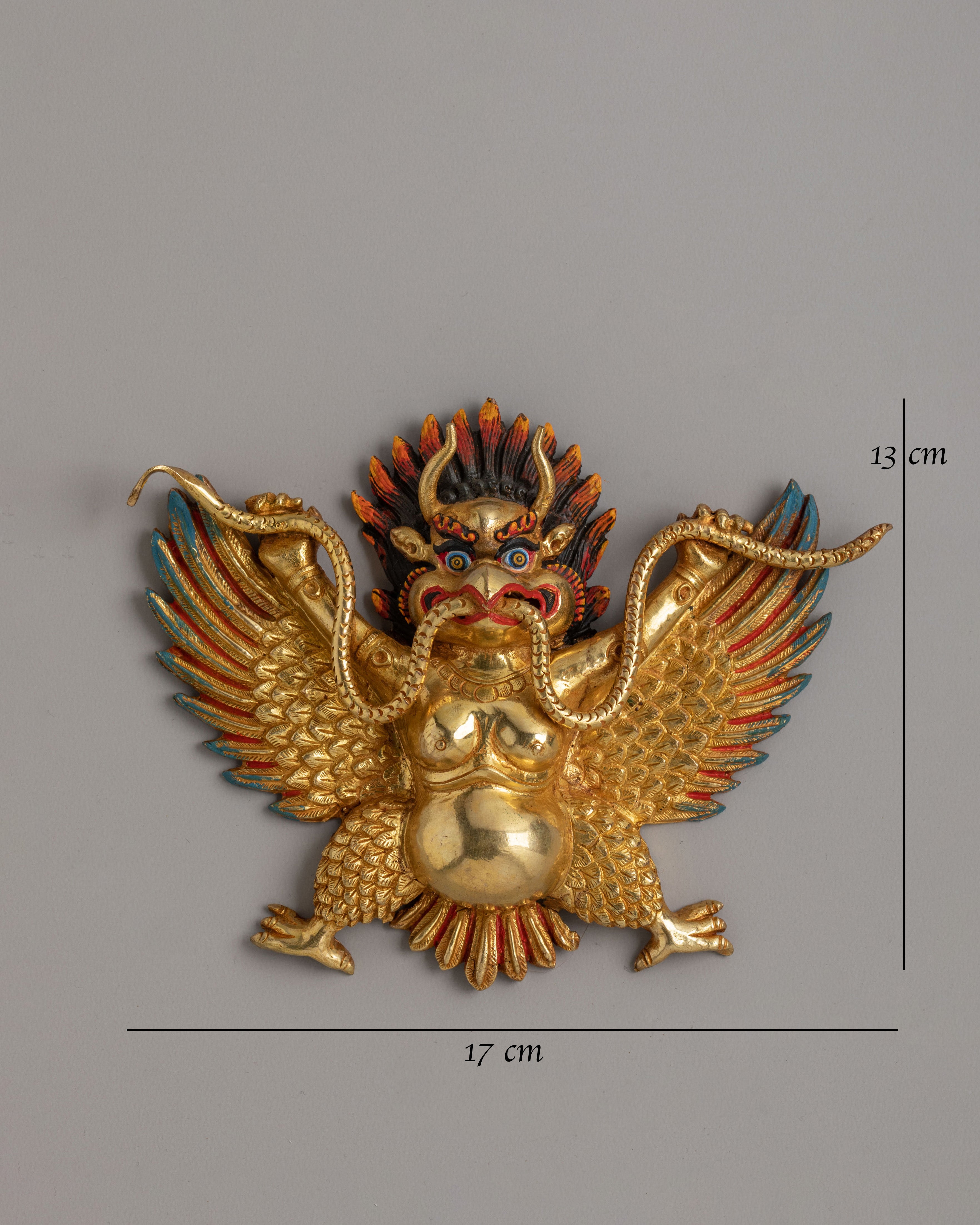 Traditional Garuda Protector Wall Hanging | Spiritual Home Decor