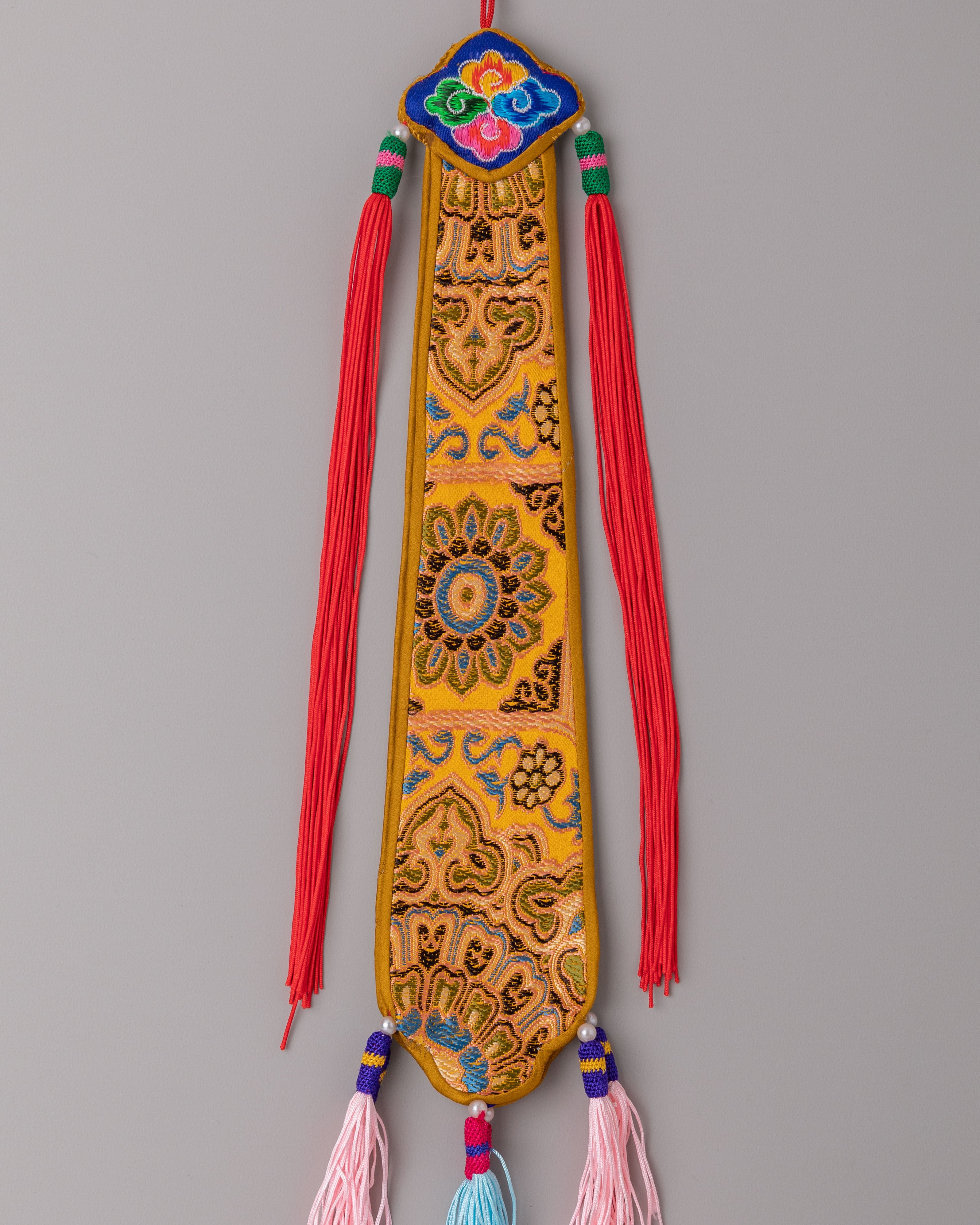 Damaru Tail for Buddhist Ritual Instruments | Tibetan Buddhist Drum Ornament