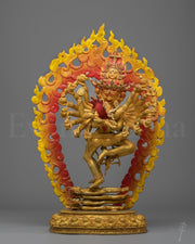 Hevajra With Consort Statue