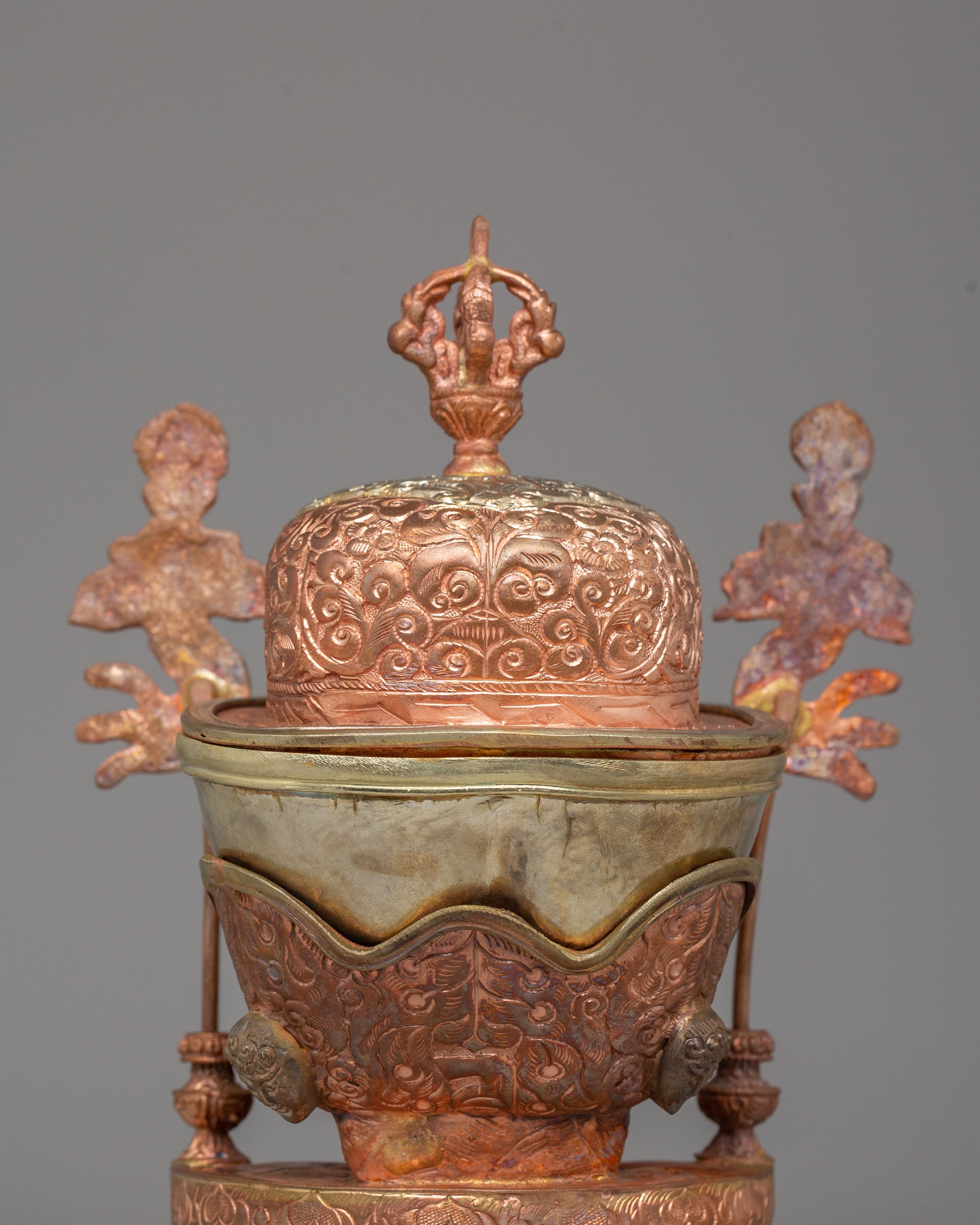 Handmade Kapala Set for Ritual | Tantric Offering Vessel