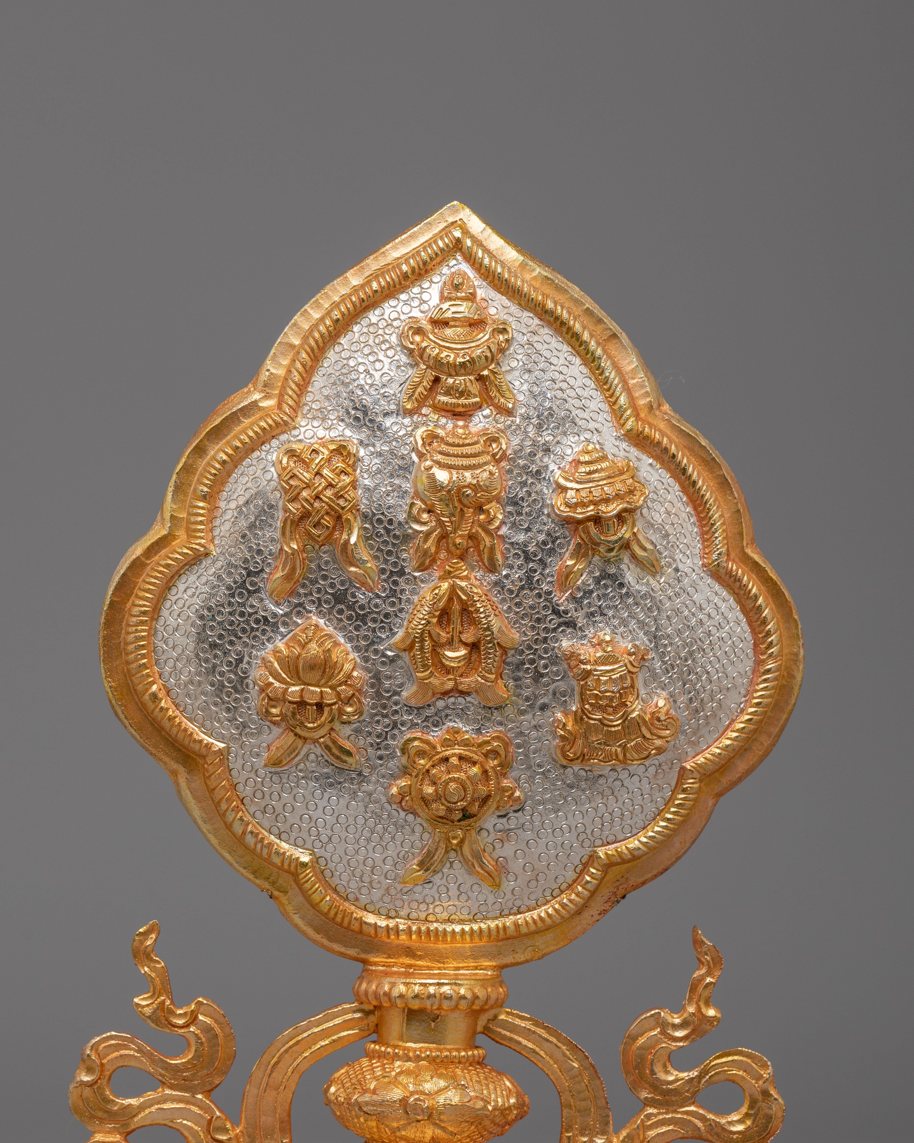 Handmade Tibetan Auspicious Symbol | Sacred Buddhist Decor
