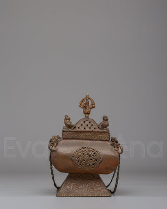 Sacred Buddhist Incense Burner