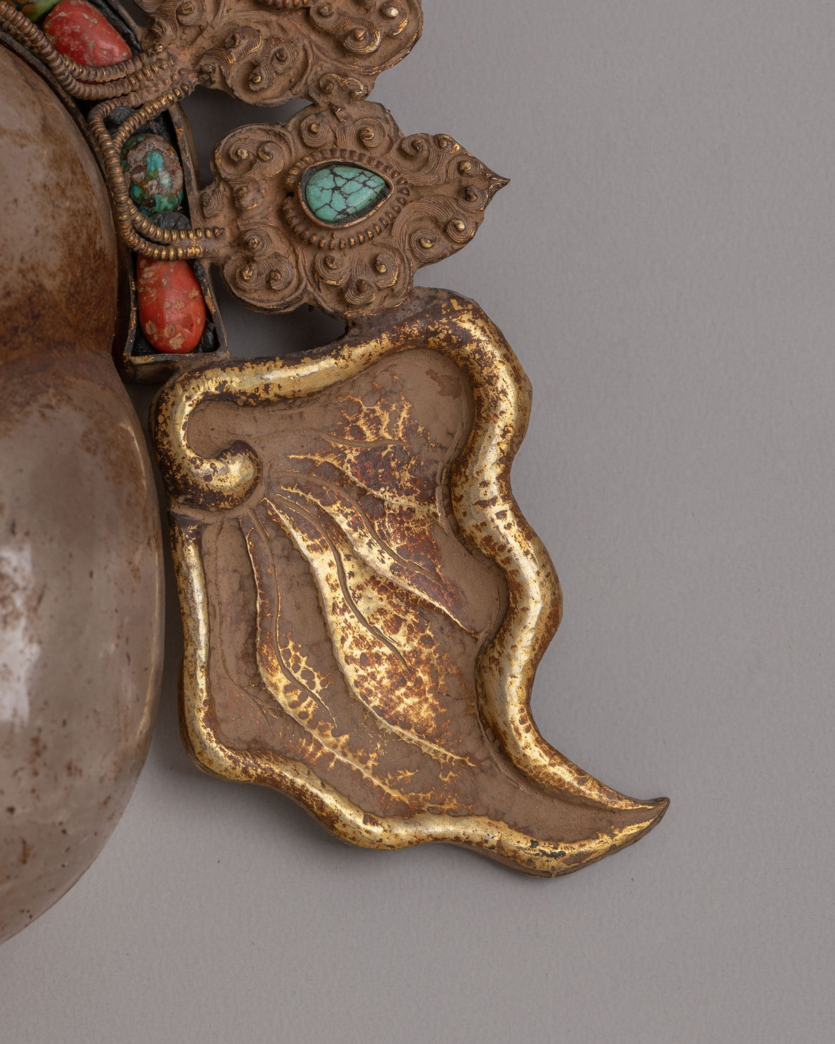 Handcrafted Ganesh Wall Hanging Decor | Crystal and Gemstone Inlaid Art