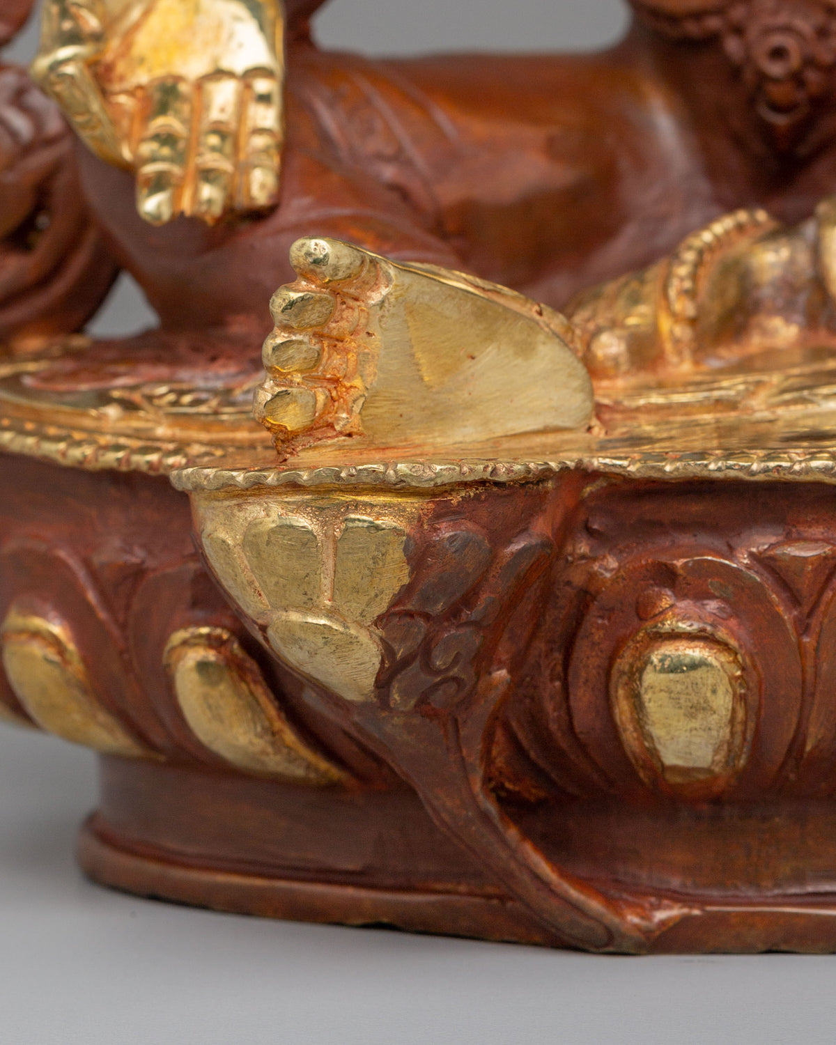 Tibetan Green Tara Goddess Statue | Spiritual Home Decor
