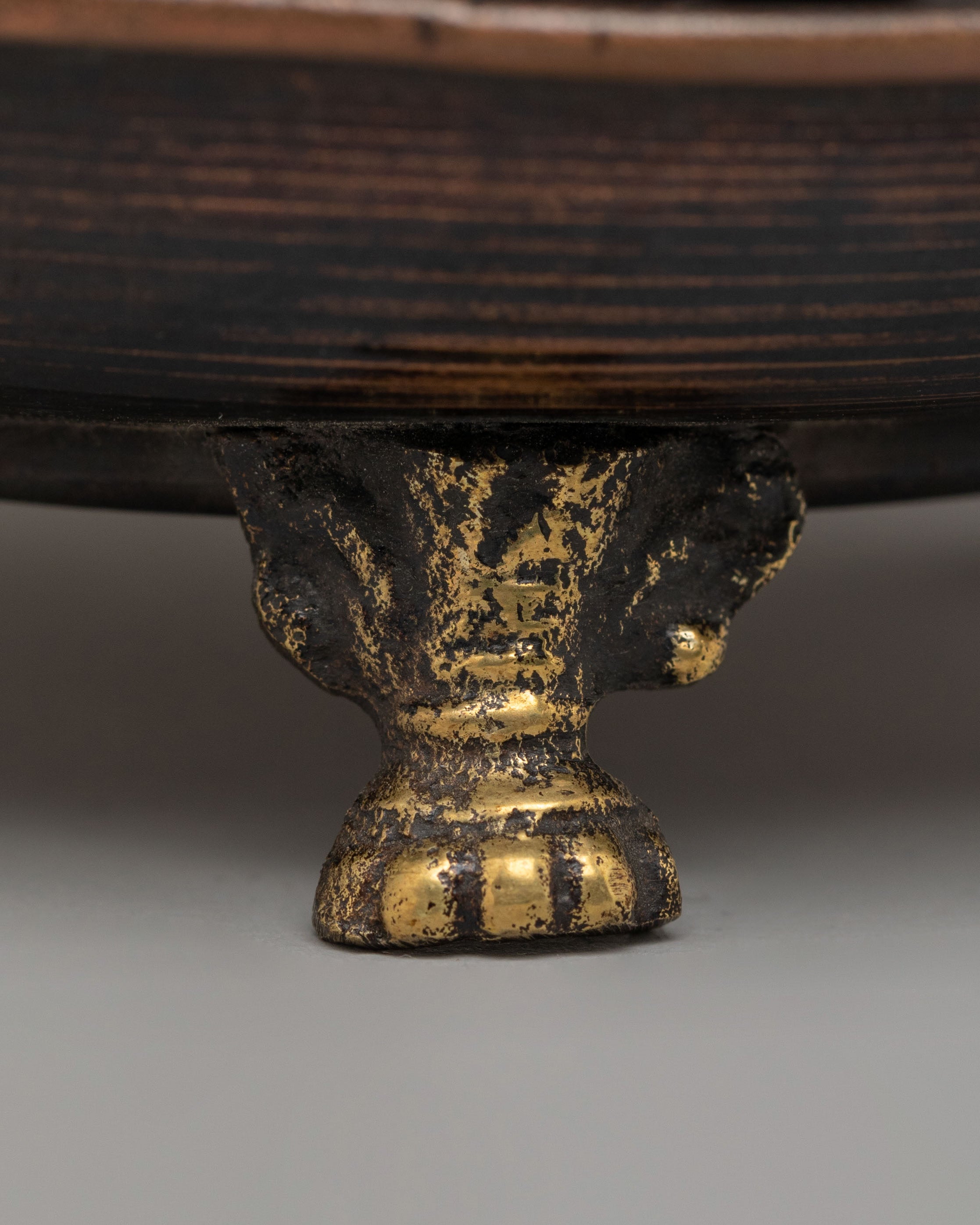 Meditation & Prayer Incense Holder | Handcrafted Brass Altar Decor