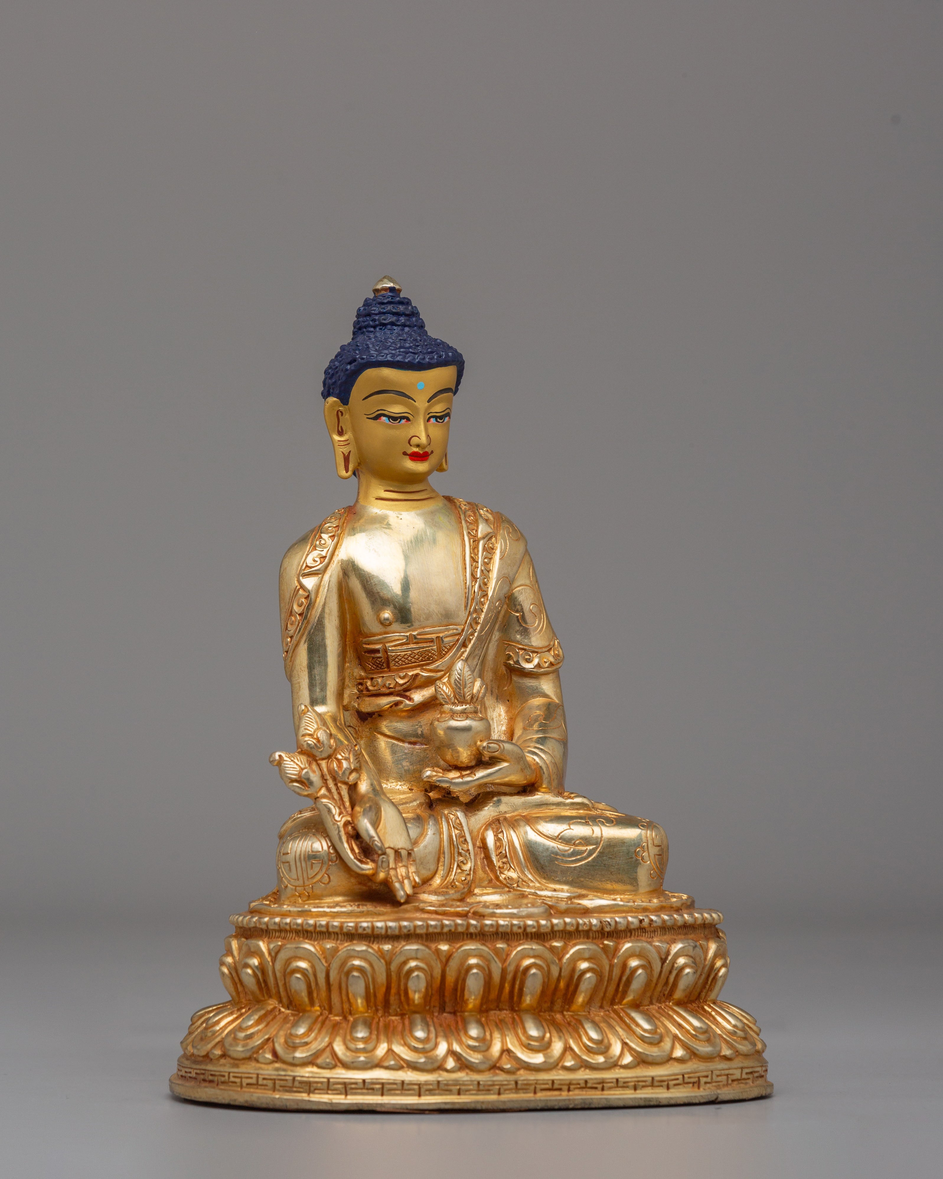 Medicine Buddha Statue for Inner Peace | Bhaisajyaguru Buddhist Sculpture
