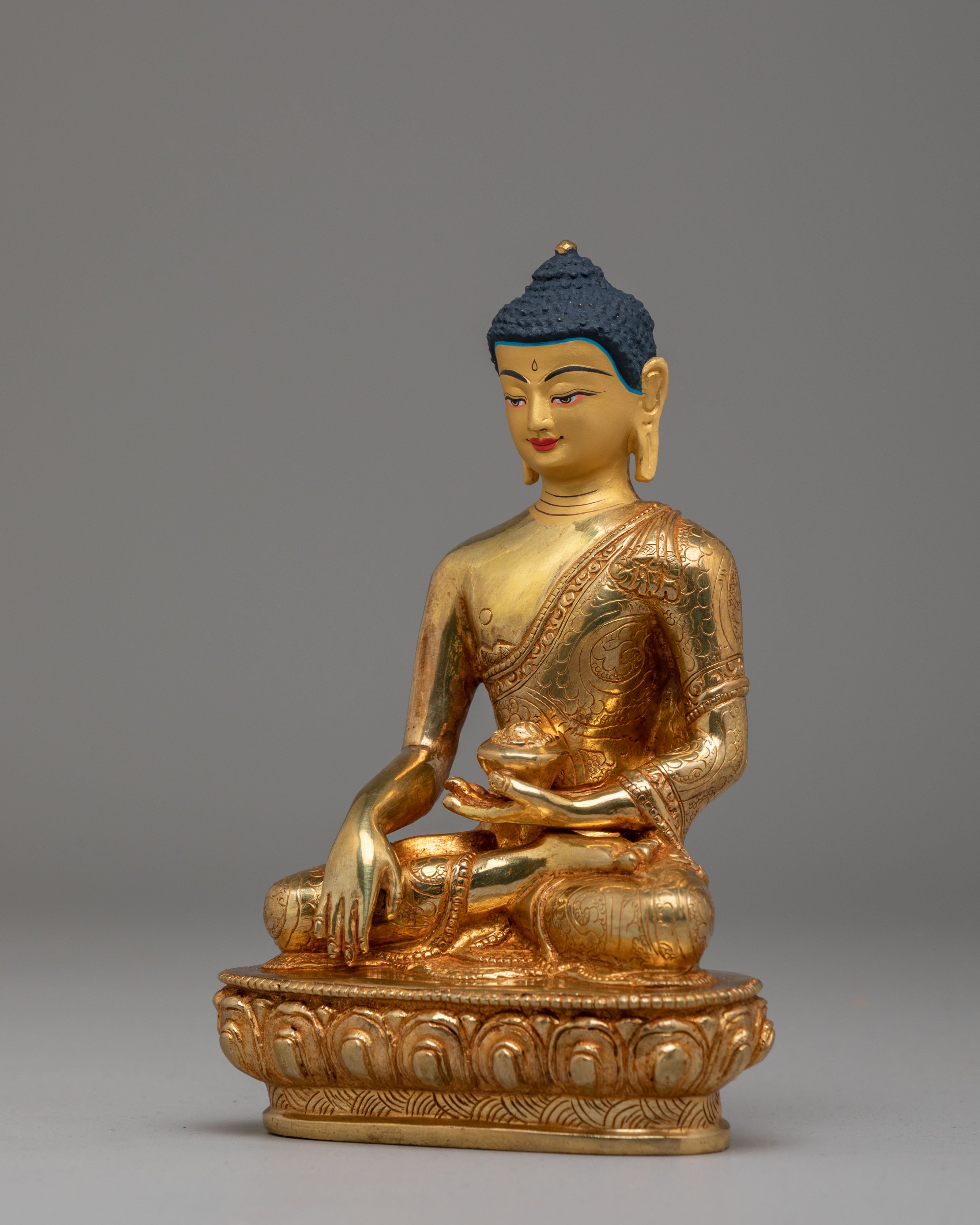 Shakyamuni Buddha Serene Statue | Meditation Altar Decor