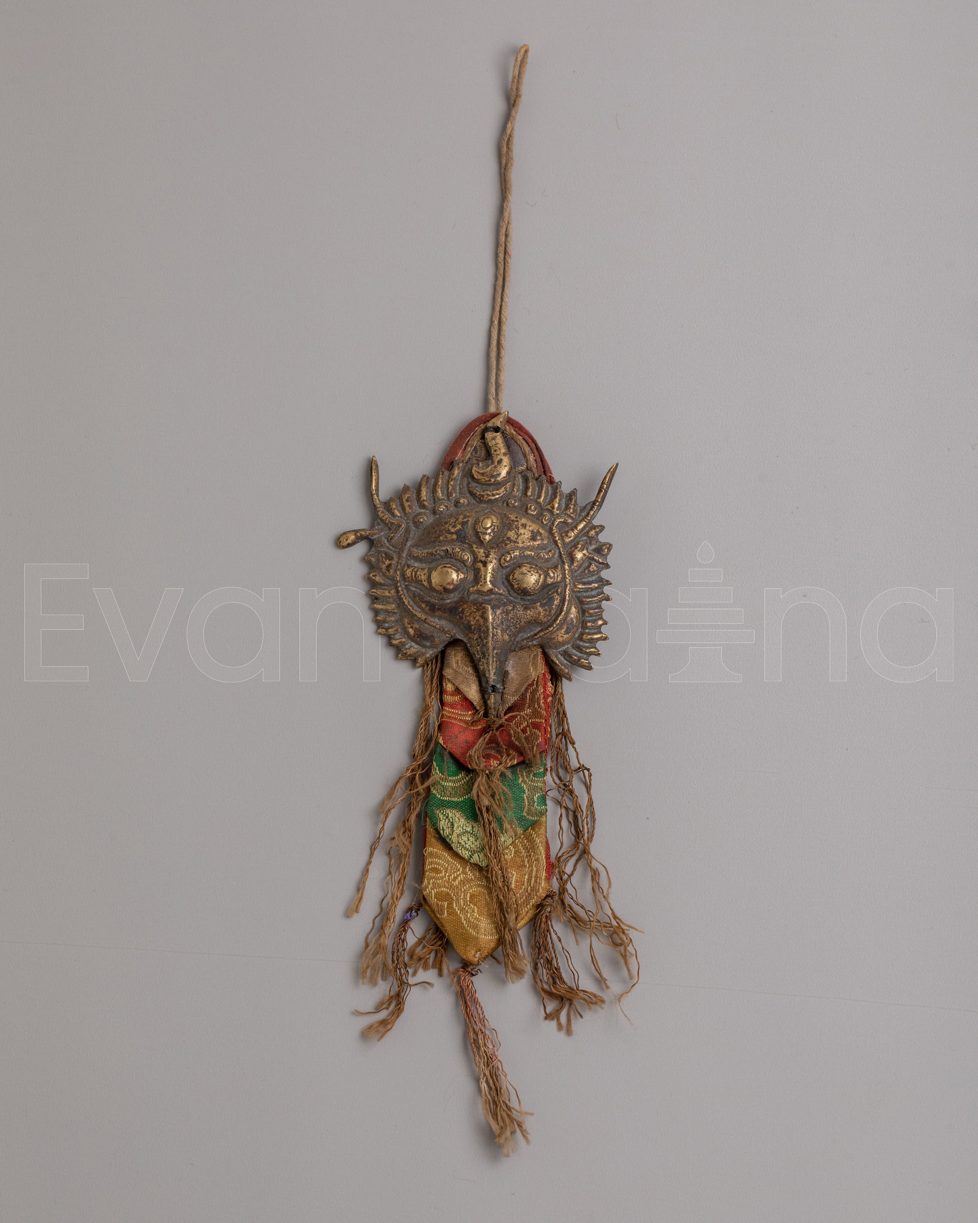 Tibetan Garuda Head Wall Hanging 